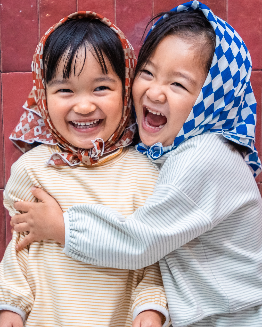 ストレッチボーダーモックネックTシャツ+パンツSET【110089】(Gray)