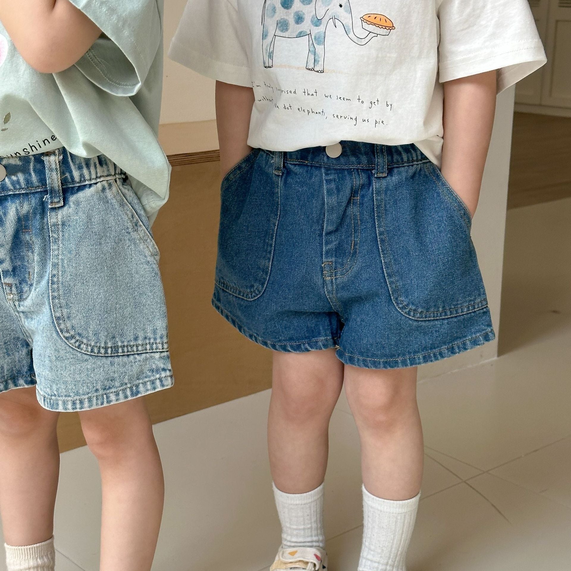 デニムショートパンツ【K254】