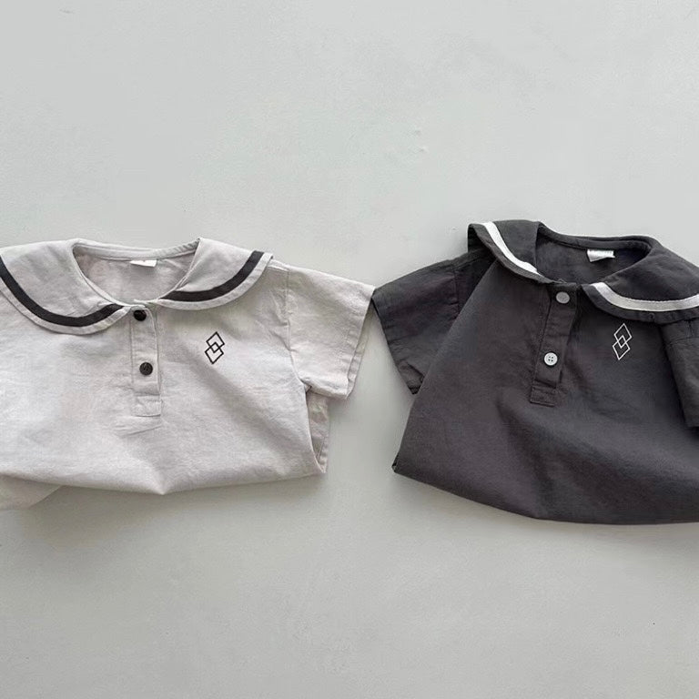 モノトーンセーラー襟セットアップ【N3330】