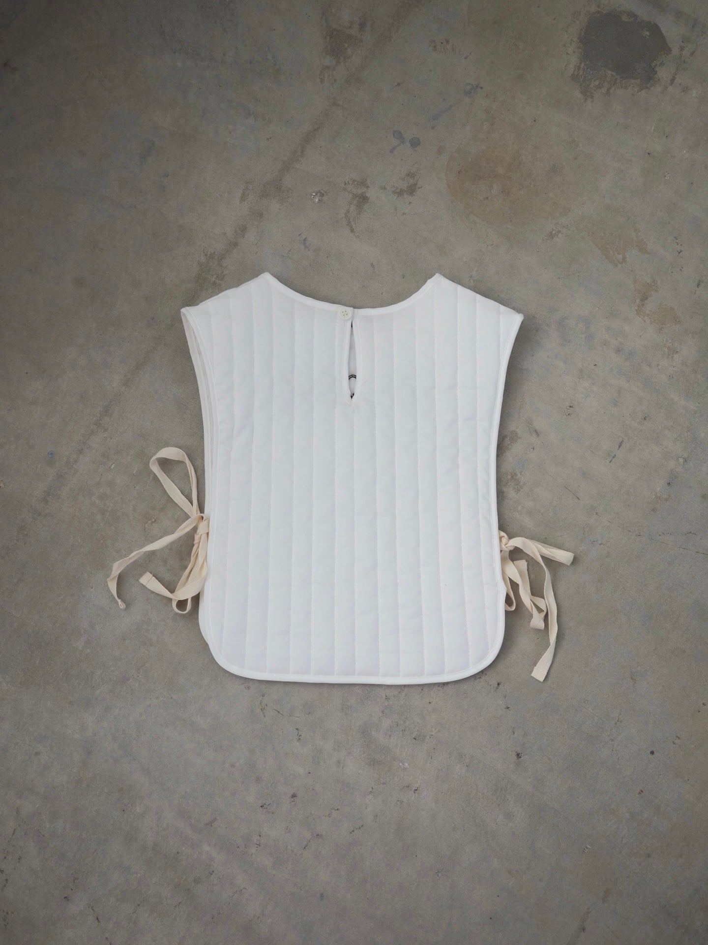 【KOHANA MADE06】organic cotton vest/bichon frise -made in Japan-