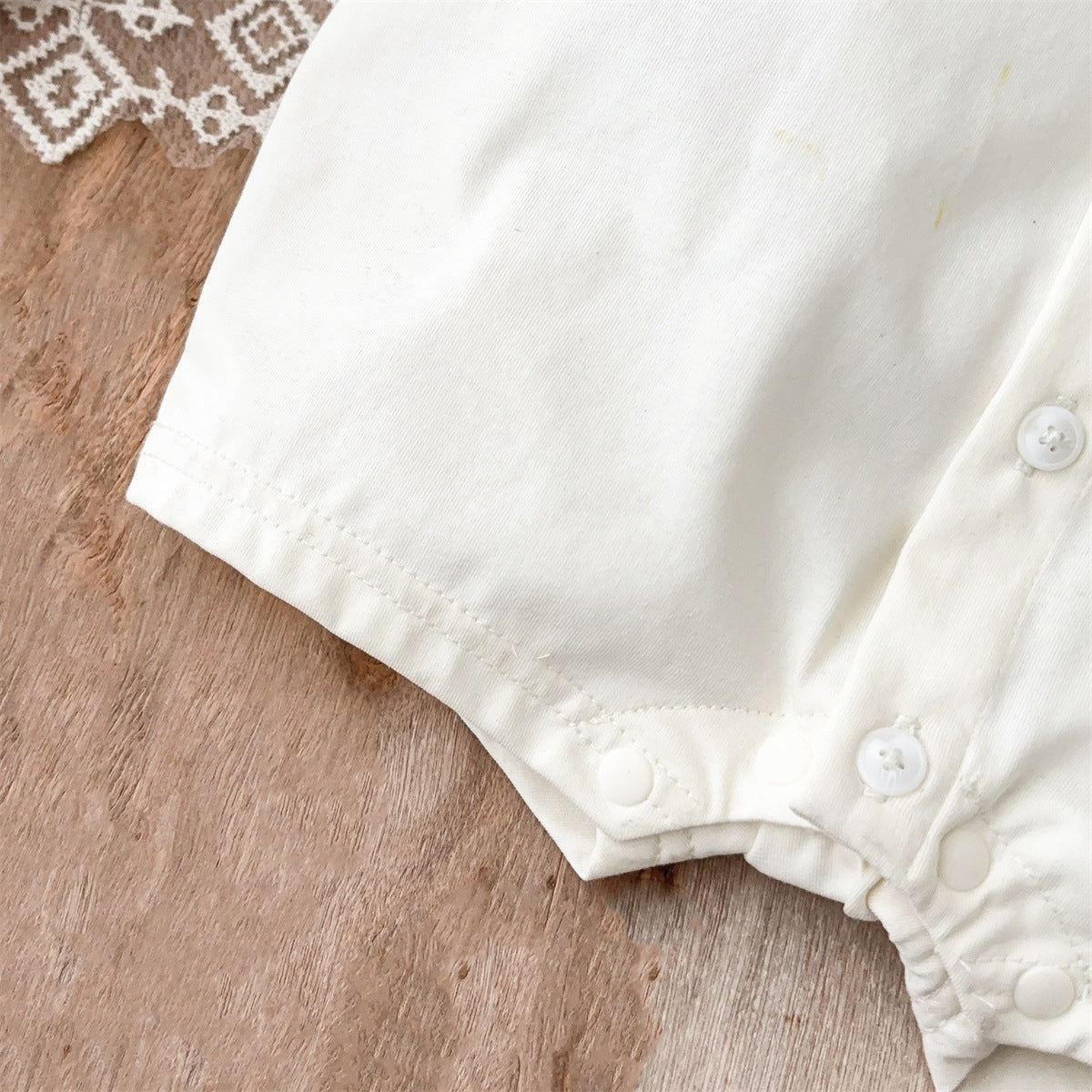 タイ付きわんわんロンパース【N3498】