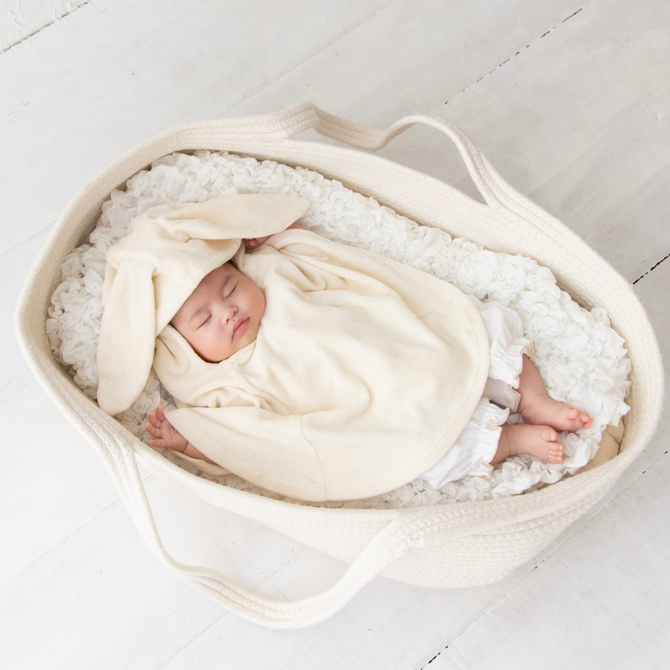 オーガニックパイルうさ耳ポンチョ【110076】