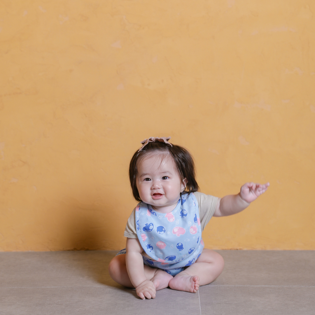 【KOHANA ANIMAL10】 jellyfish bib-organic-