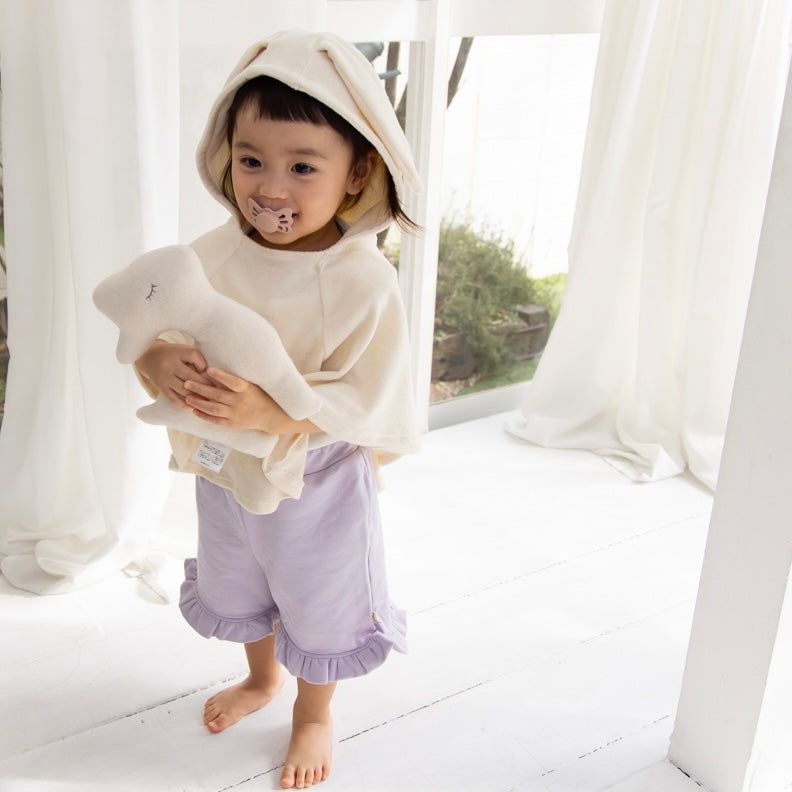 オーガニックパイルうさ耳ポンチョ【110076】