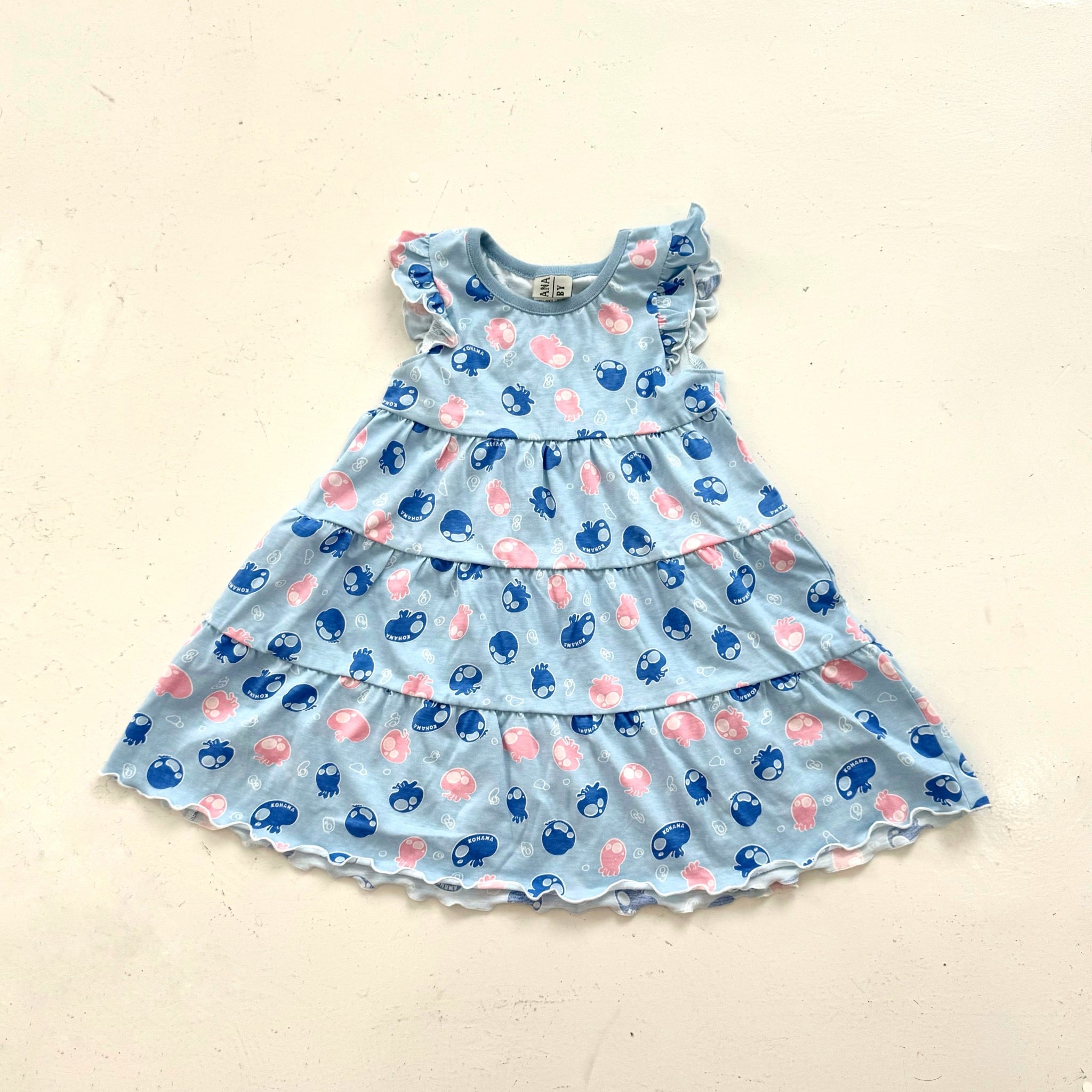 【KOHANA ANIMAL08】 jellyfish one piece-organic-