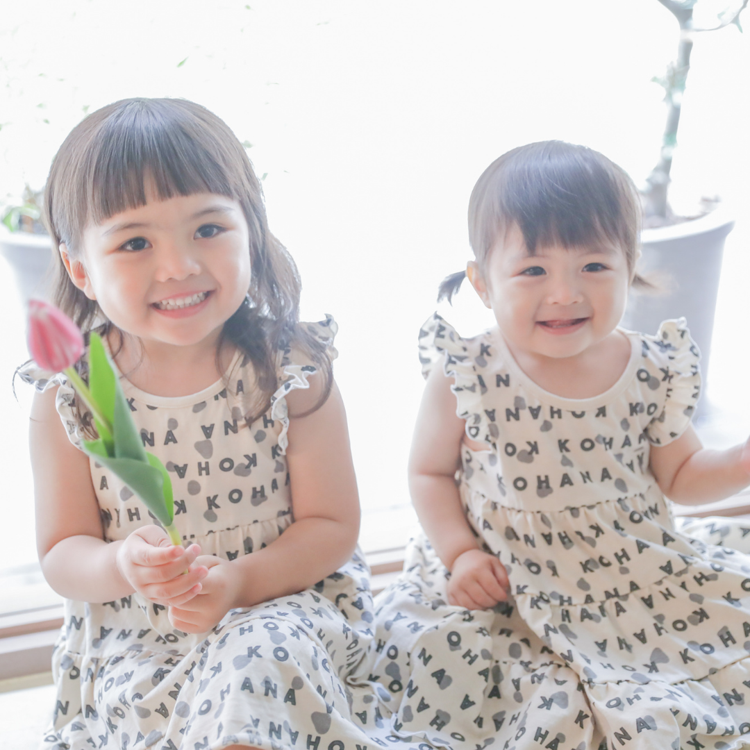 【KOHANA ANIMAL07】 Dalmatian one piece-organic-