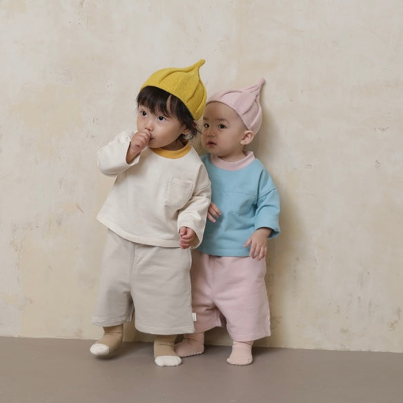 スウェットカラーハーフパンツ【110020】