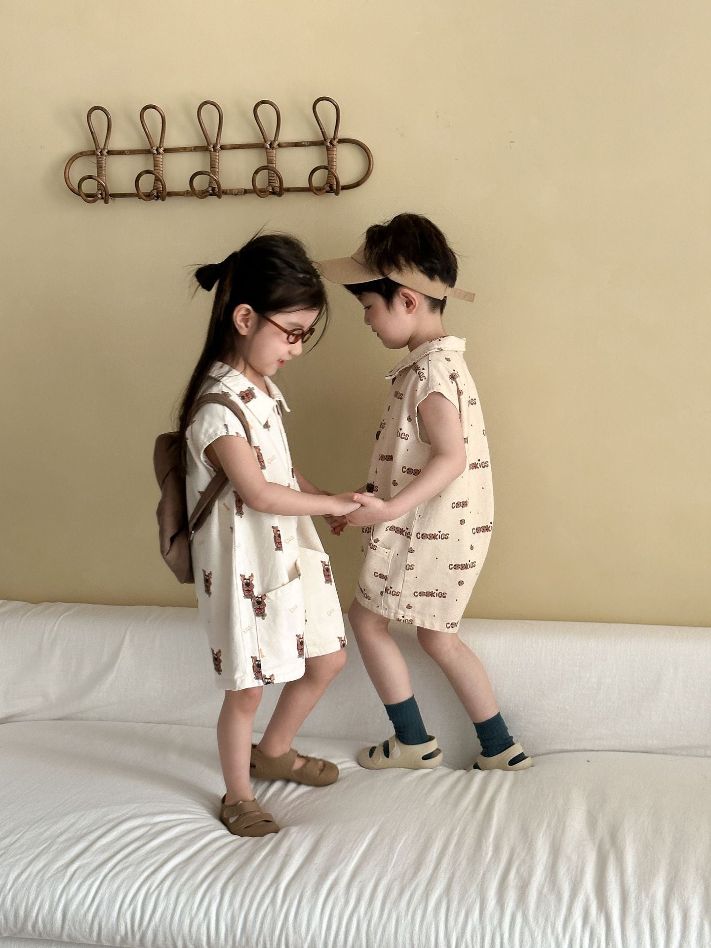 クッキーわんわんジャンプスーツ【K253】