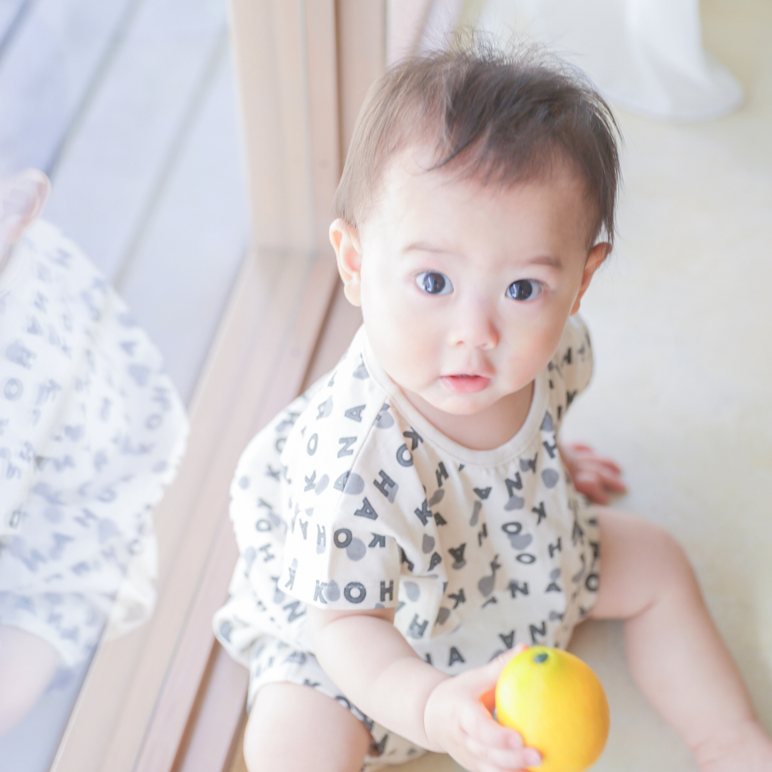 【KOHANA ANIMAL03】 Dalmatian rompers-organic-