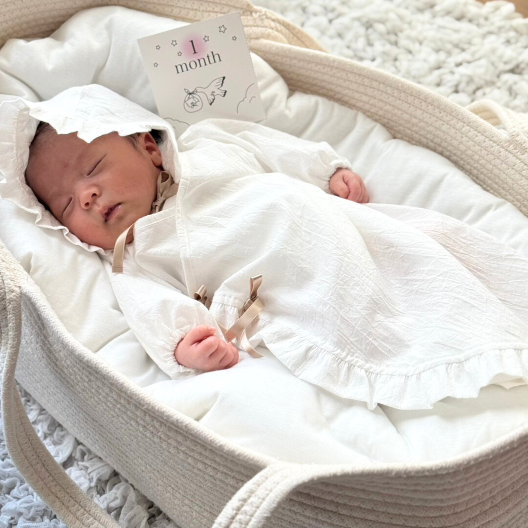 Baby Ceremony Dress (with Bonnet)【110036】