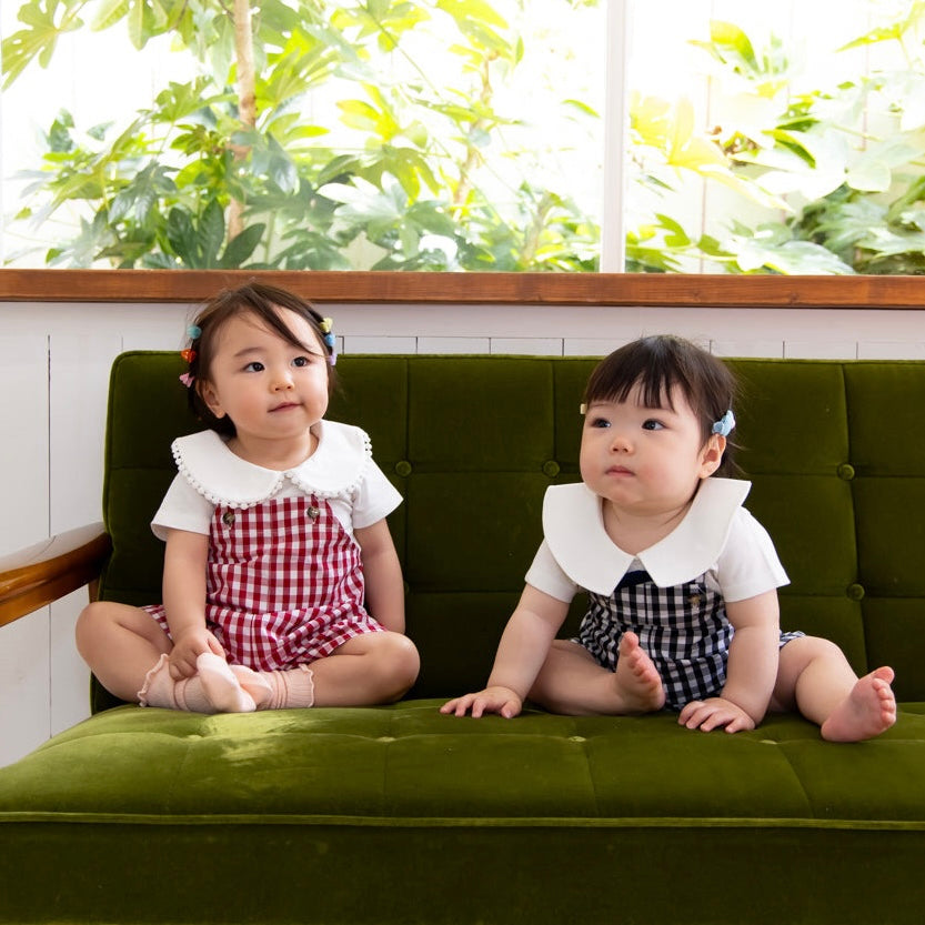 ショート丈サロペット【110059】