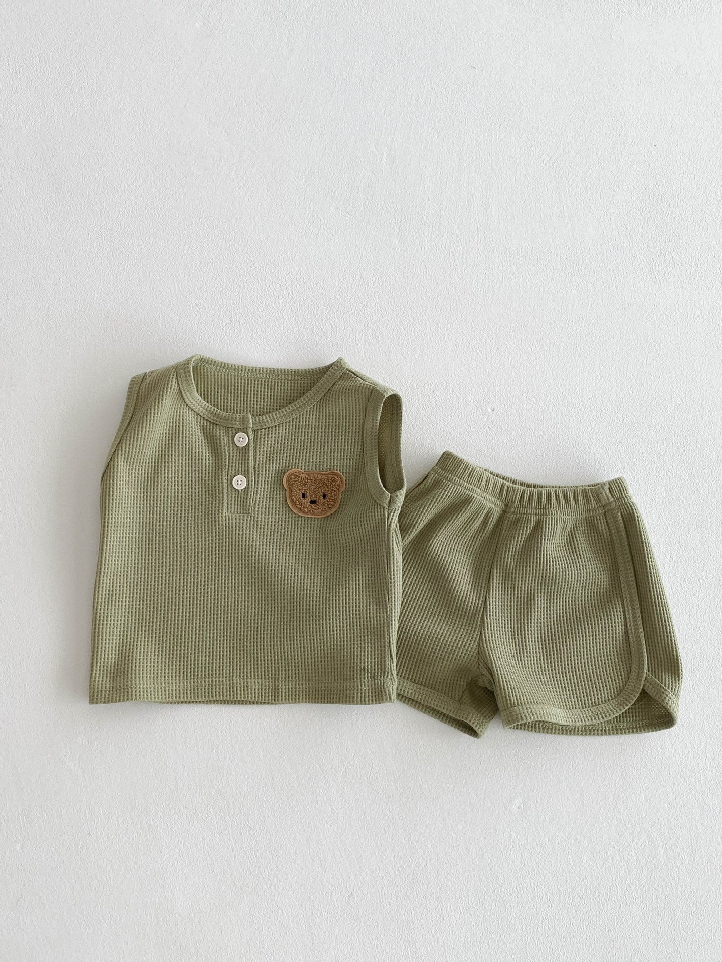 くまさんノースリーブセットアップ【N3482】