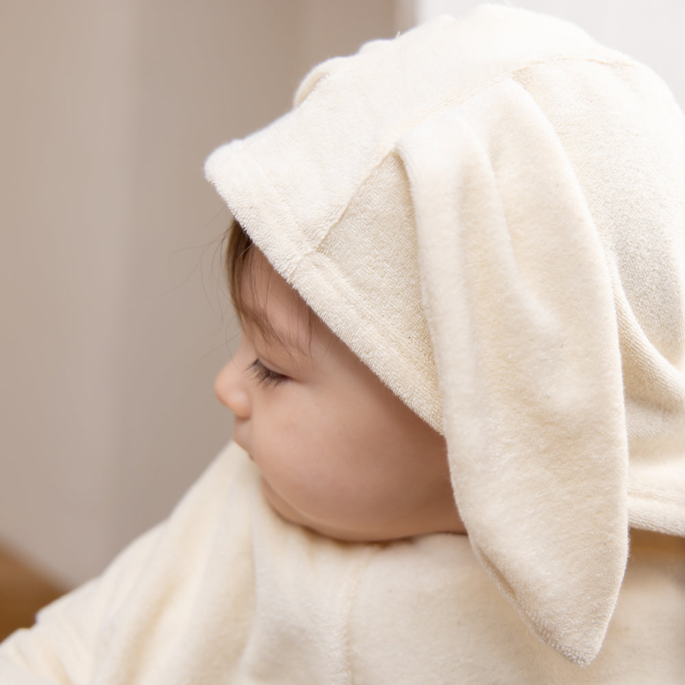 オーガニックパイルうさ耳ポンチョ【110076】