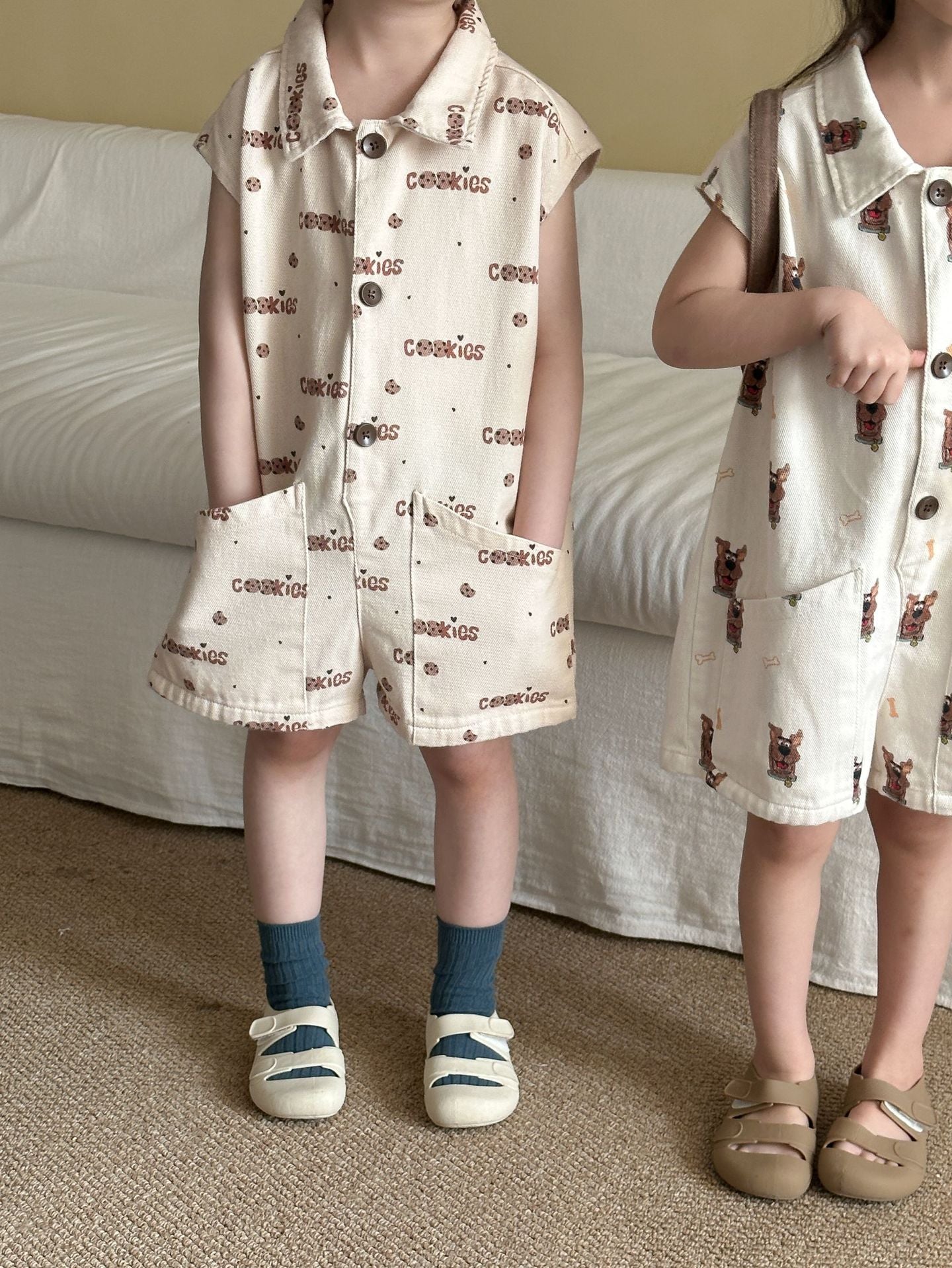 クッキーわんわんジャンプスーツ【K253】