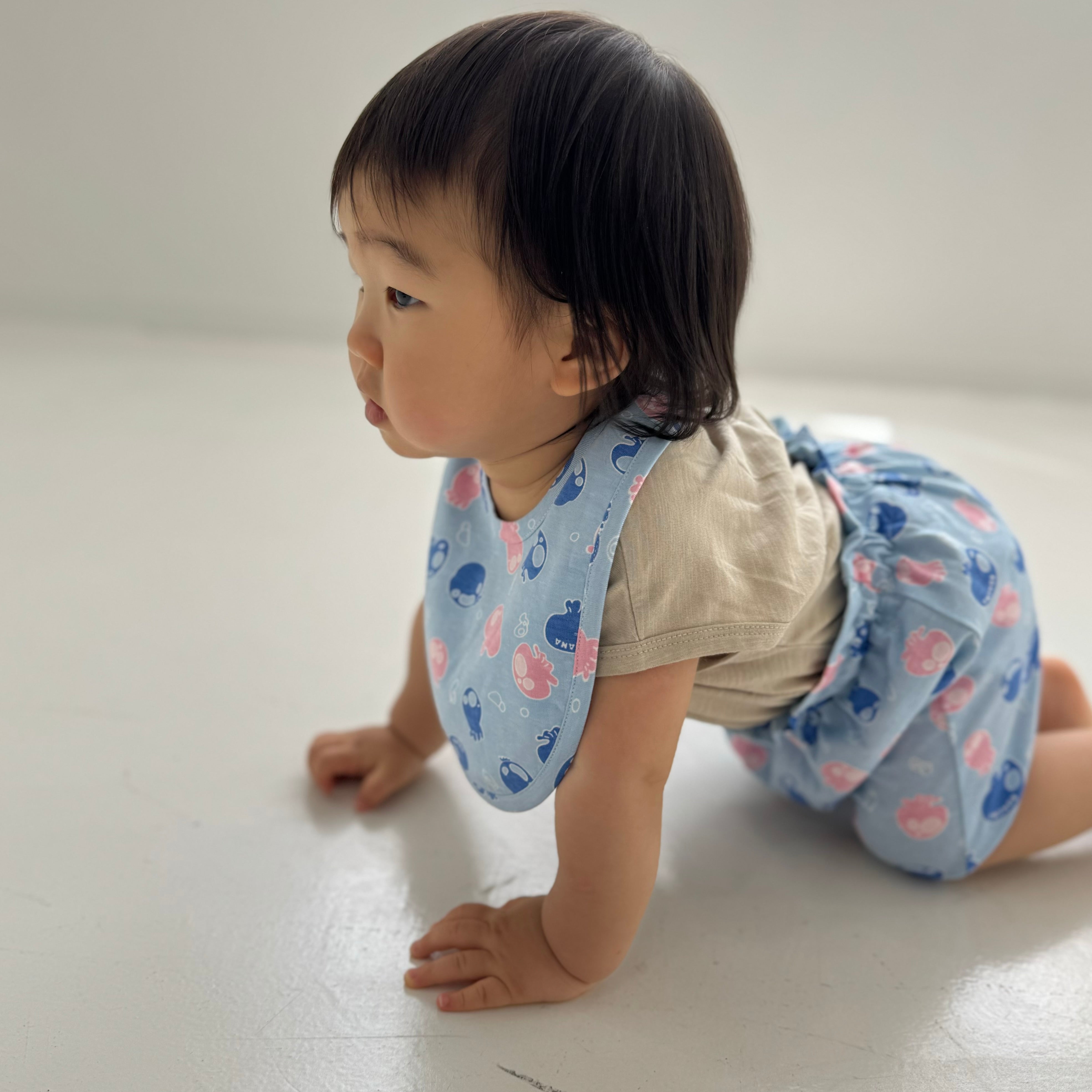 【KOHANA ANIMAL10】 jellyfish bib-organic-