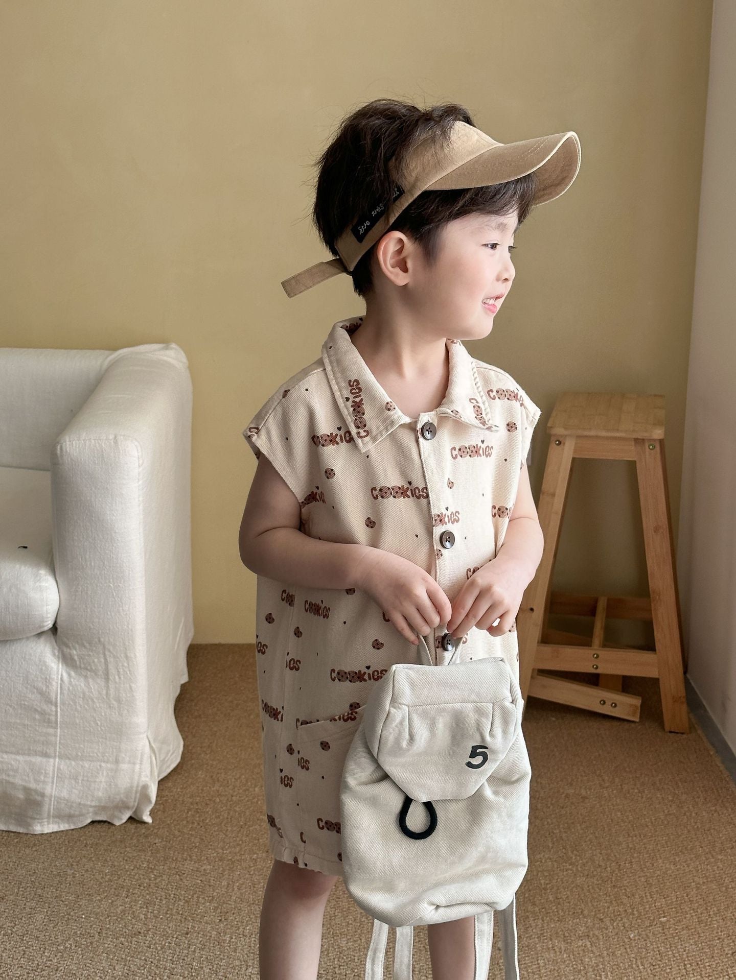 クッキーわんわんジャンプスーツ【K253】