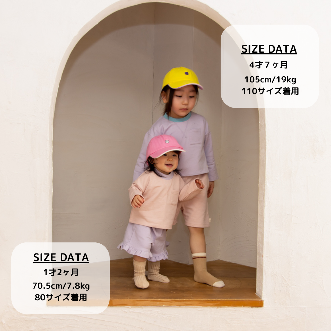 バイカラーポケットトレーナー【110018】