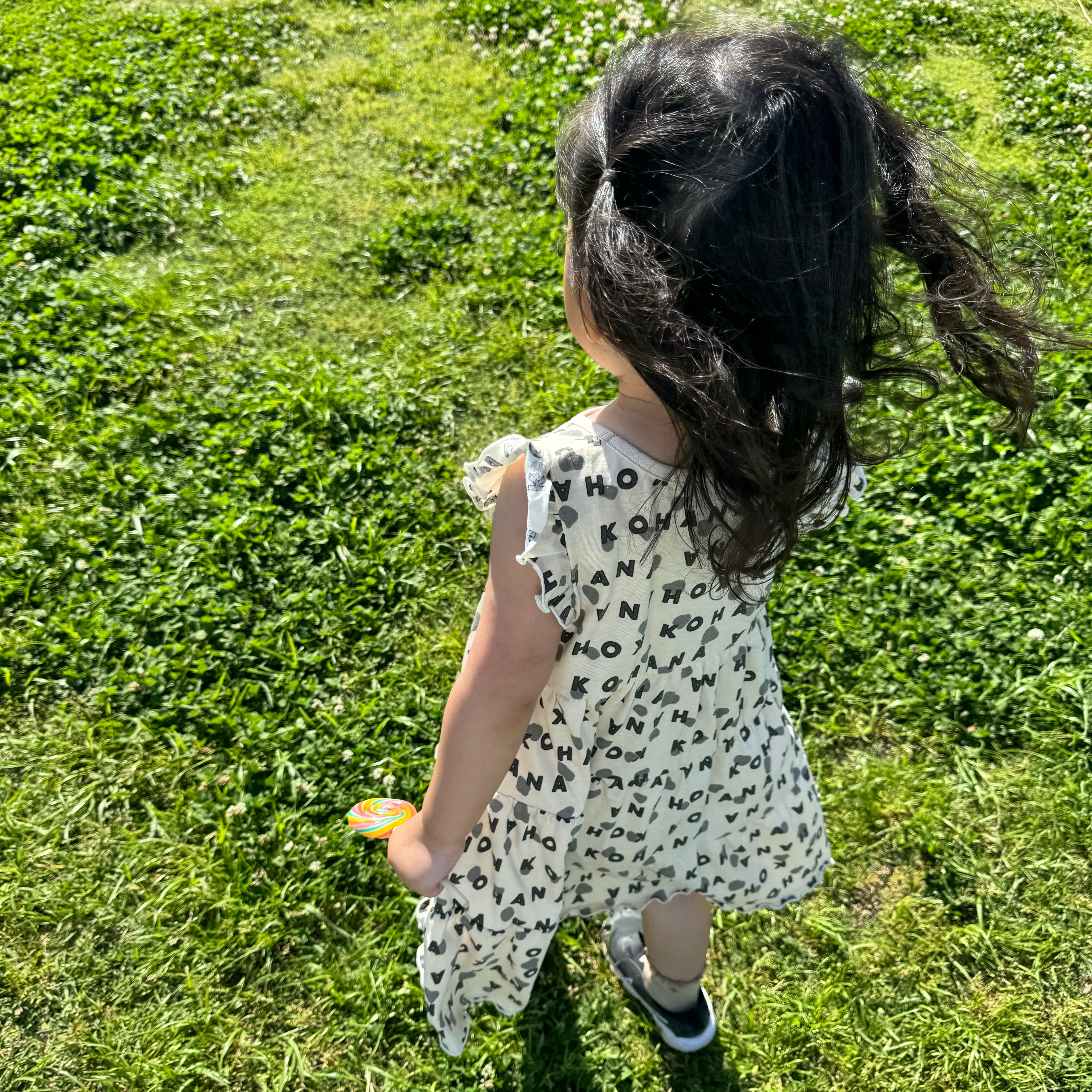 【KOHANA ANIMAL07】 Dalmatian one piece-organic-