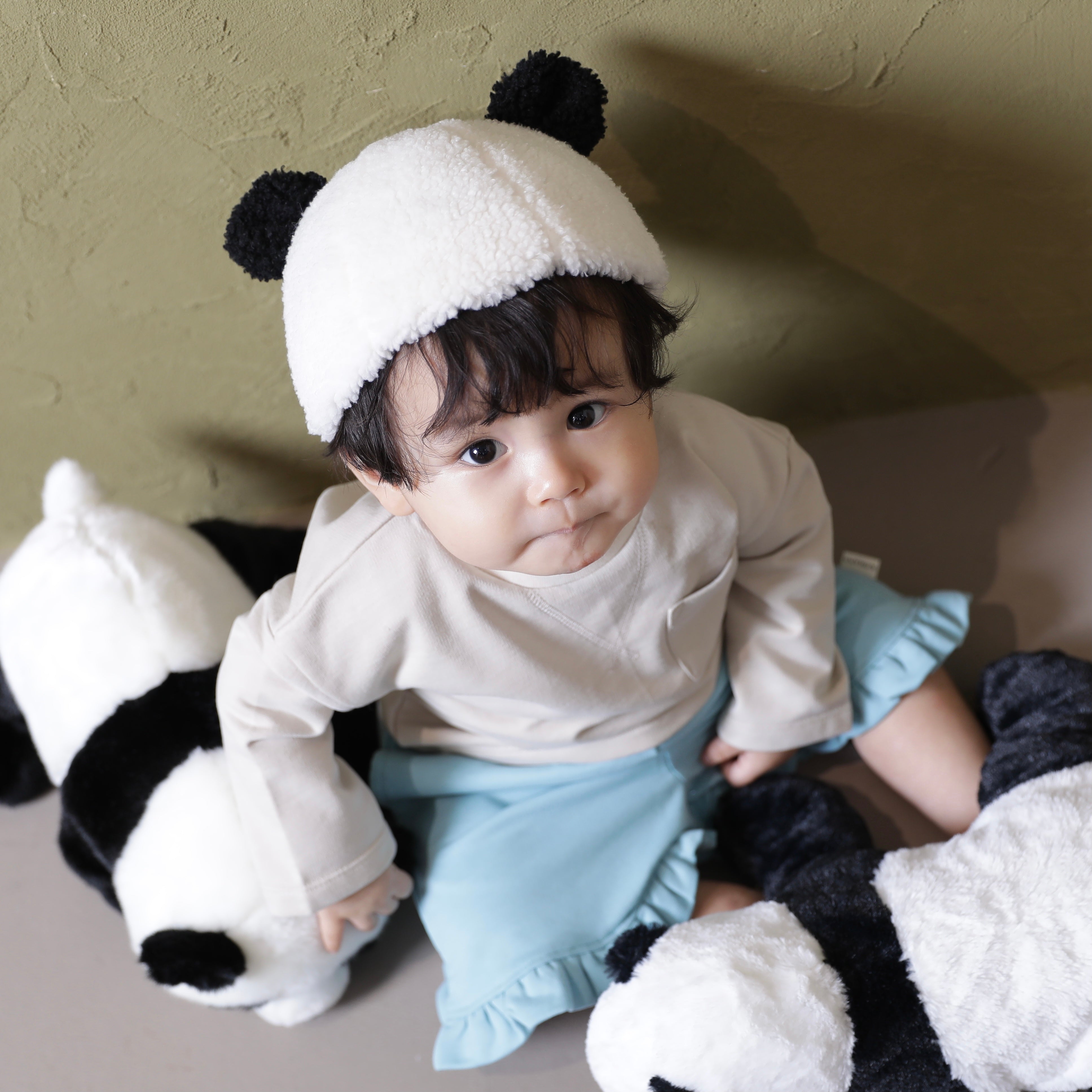 もこもこアニマルボア帽子【110038】