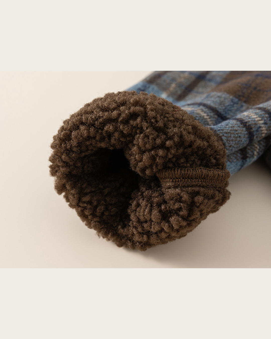 (pre-order)ブルーチェックダッフルコート【K282】