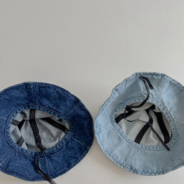 (予約商品)リボンデニムハット【A266】
