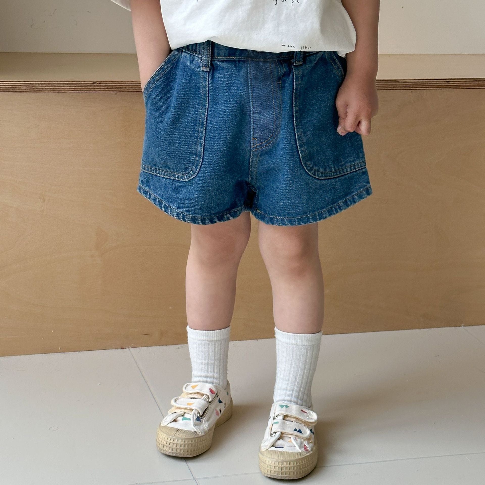 デニムショートパンツ【K254】