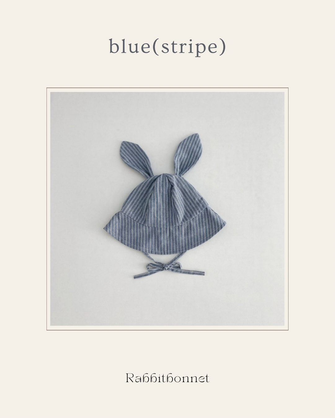 デザインラビットバケットハット【A294】