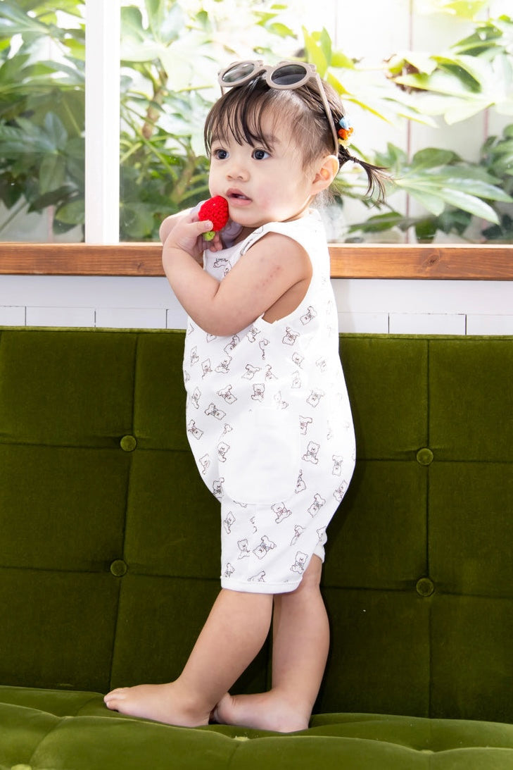 コハナベアーカバーオール【110066】