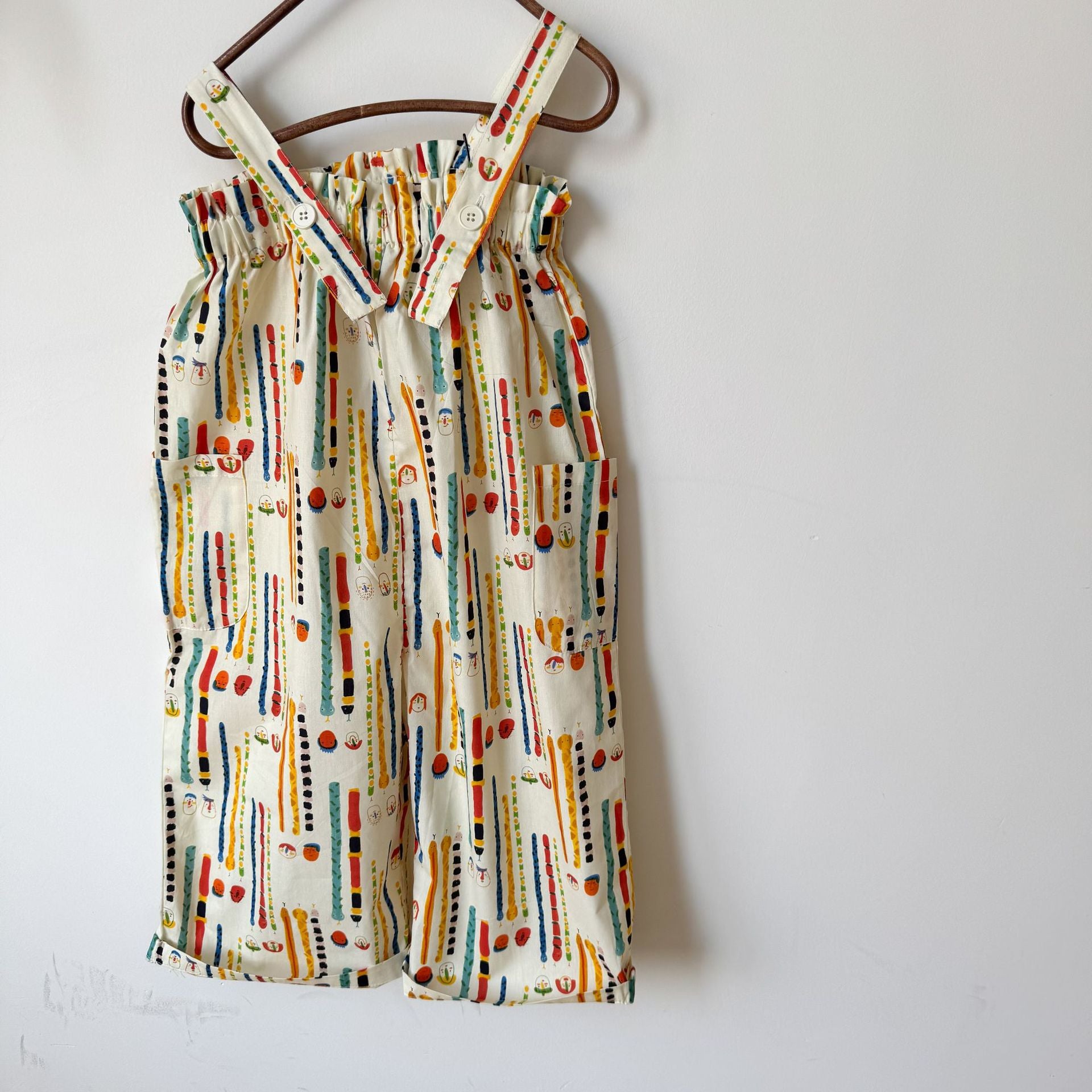 デザインオーバーオール【K255】