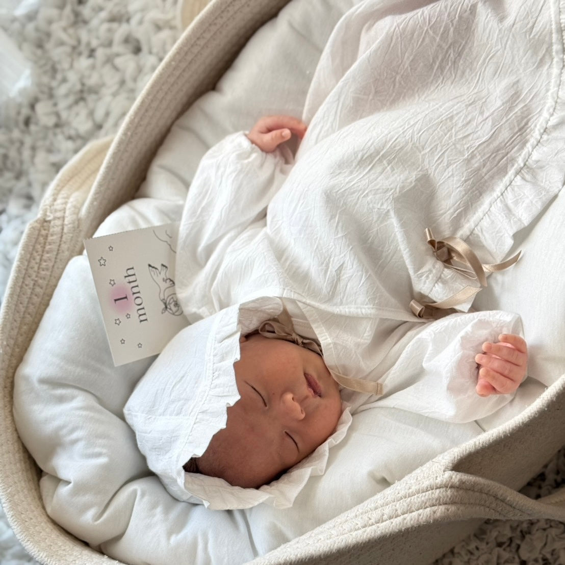 Baby Ceremony Dress (with Bonnet)【110036】