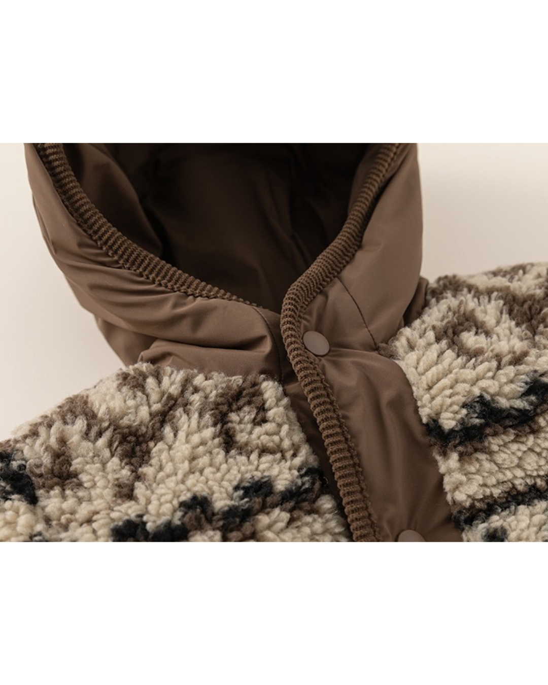 (pre-order)くまボアジャンパースーツ【N3509】