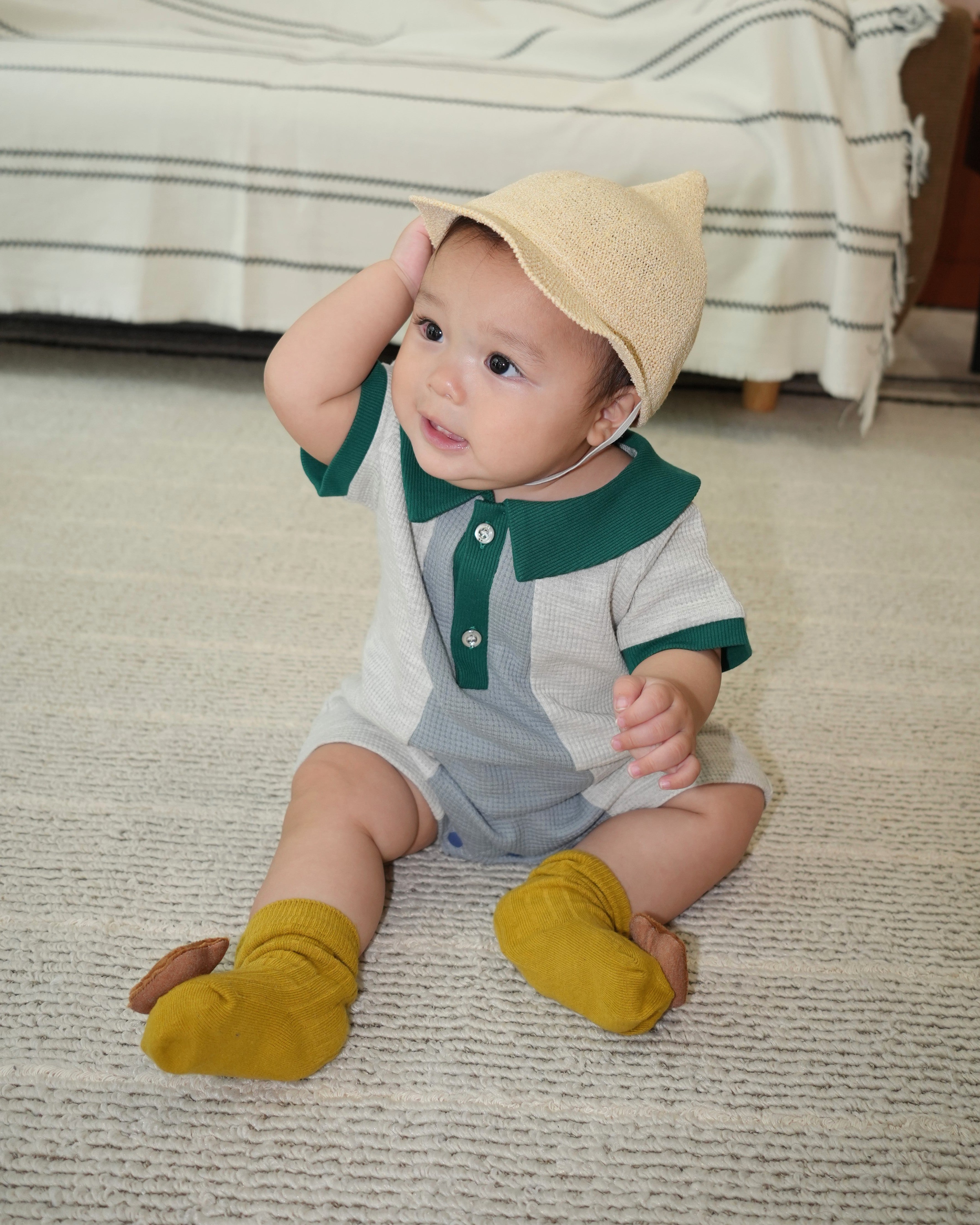 Pointed Straw Hat【SS202】