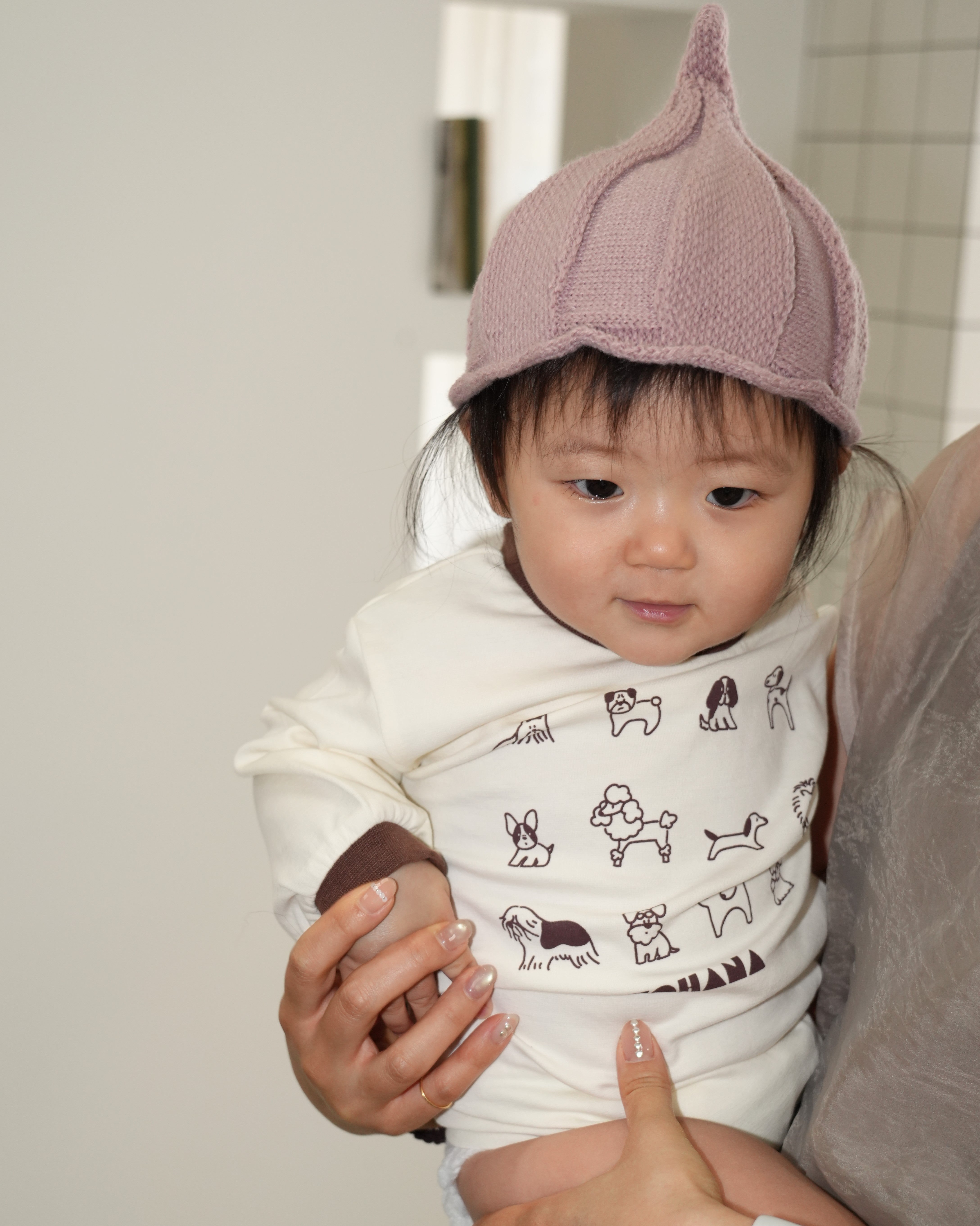 【110375】 (white) Doggie Romper