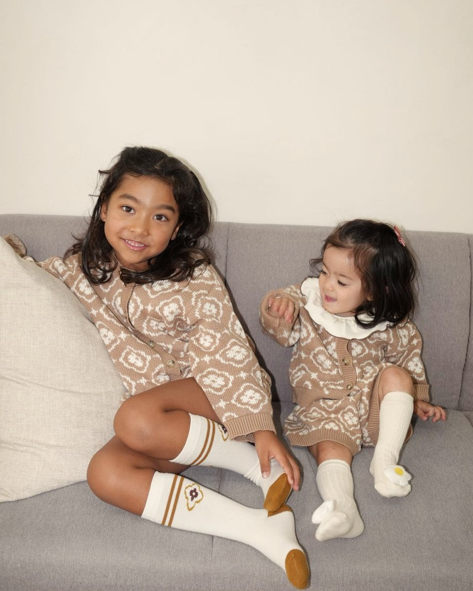Vintage Knit Cardigan【110100】 (brown)