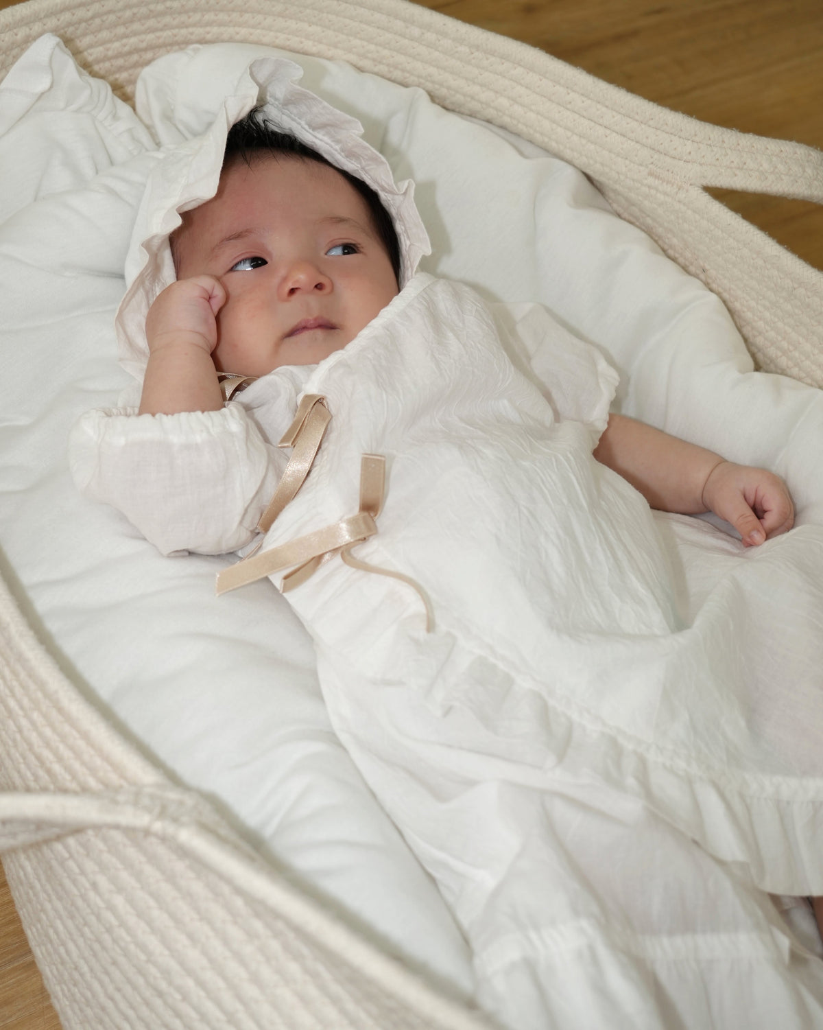 Baby Ceremony Dress (with Bonnet)【110036】