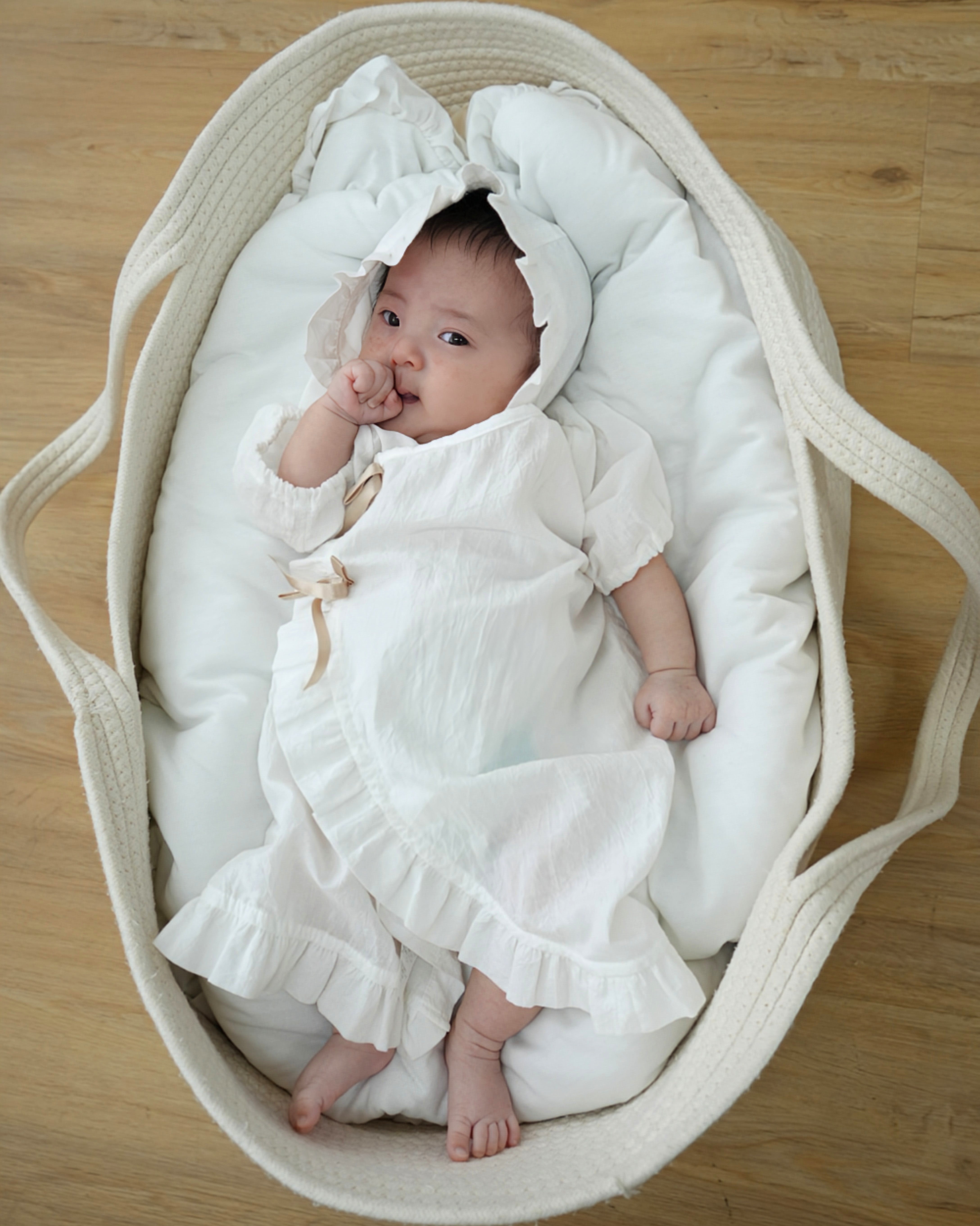Baby Ceremony Dress (with Bonnet)【110036】