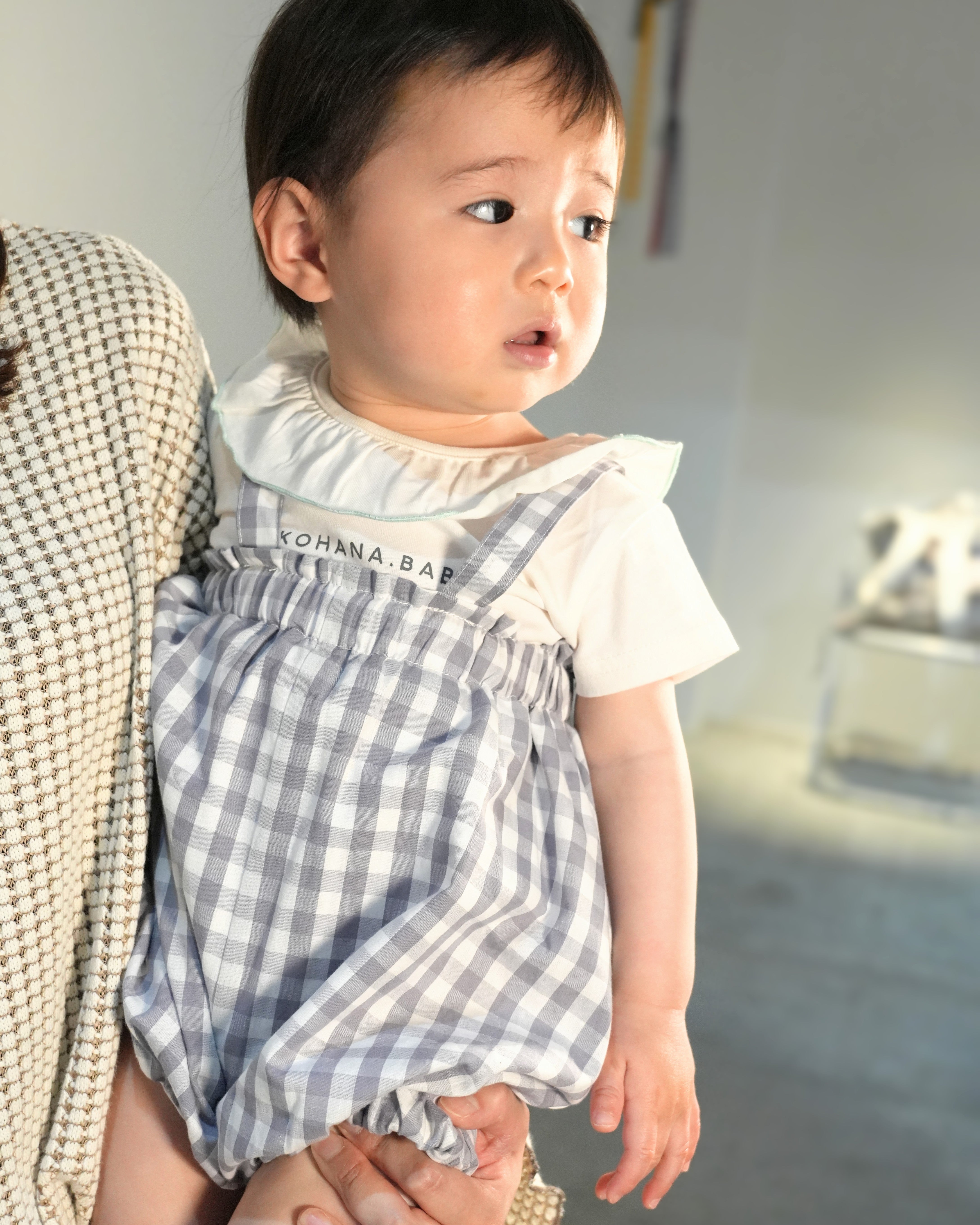 Balloon Bloomer Salopette【110043】(gray)