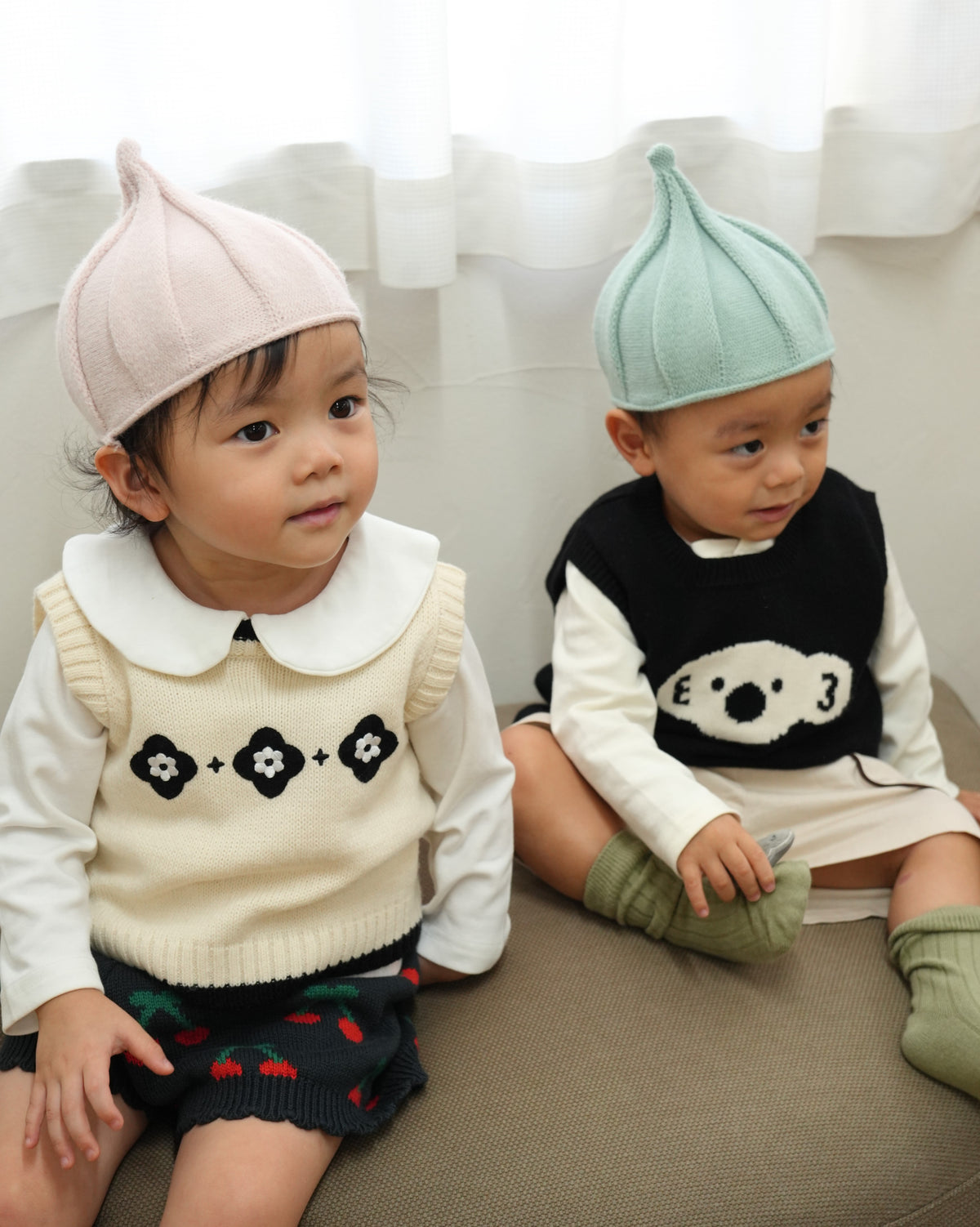 Whipped Knit Beanie【110363】