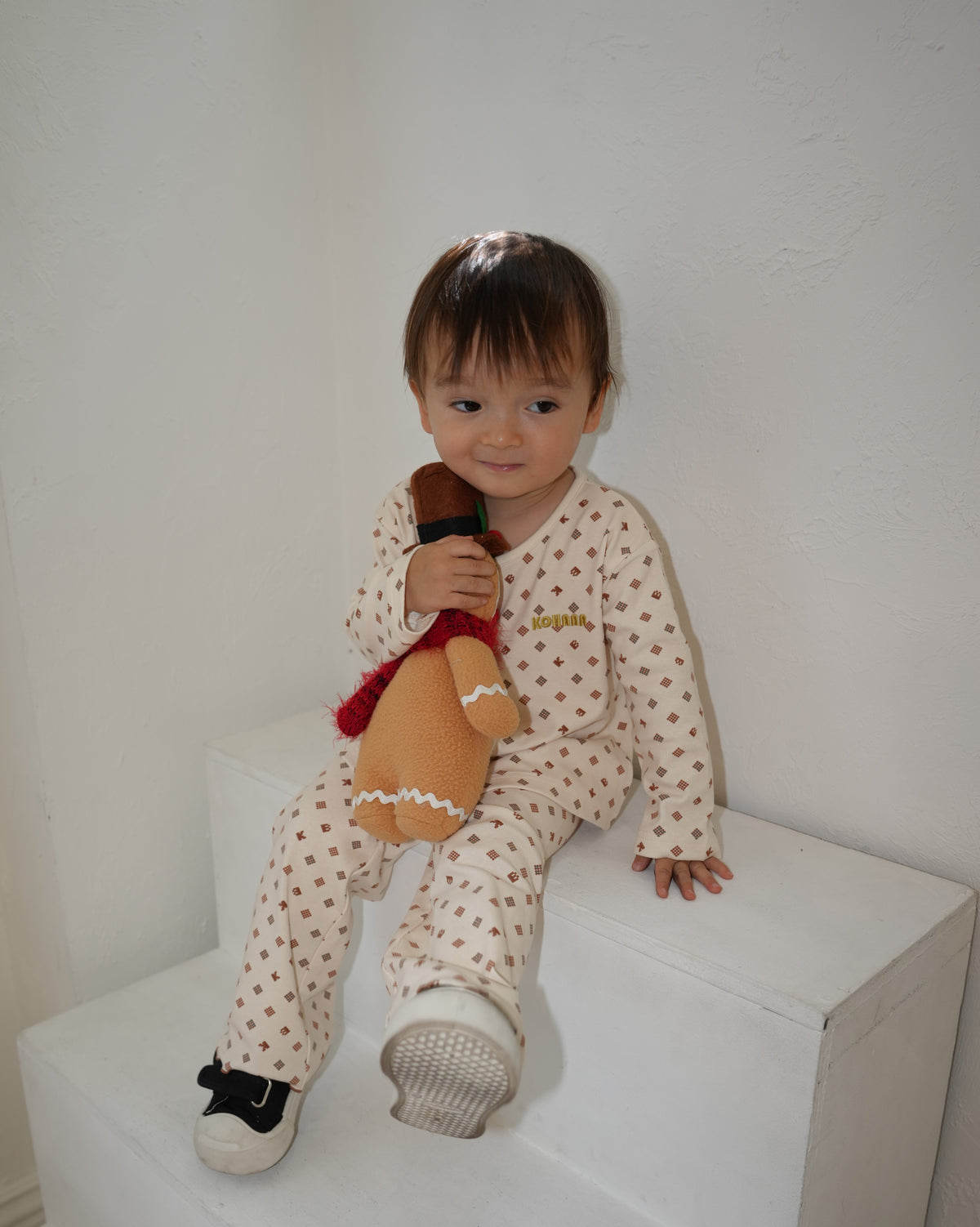 All-Over Print Cardigan【110511】 (ivory)