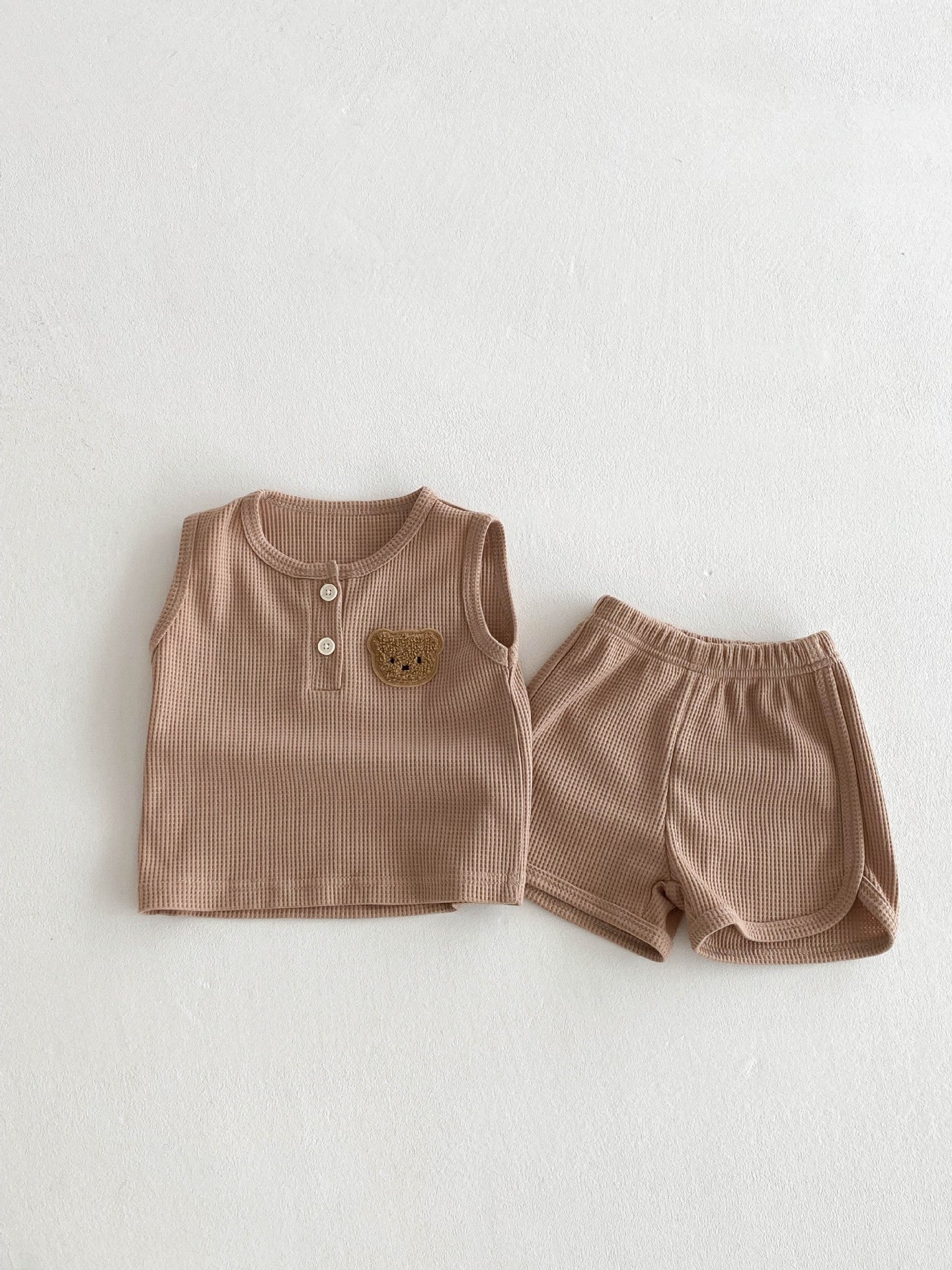 くまさんノースリーブセットアップ【N3482】