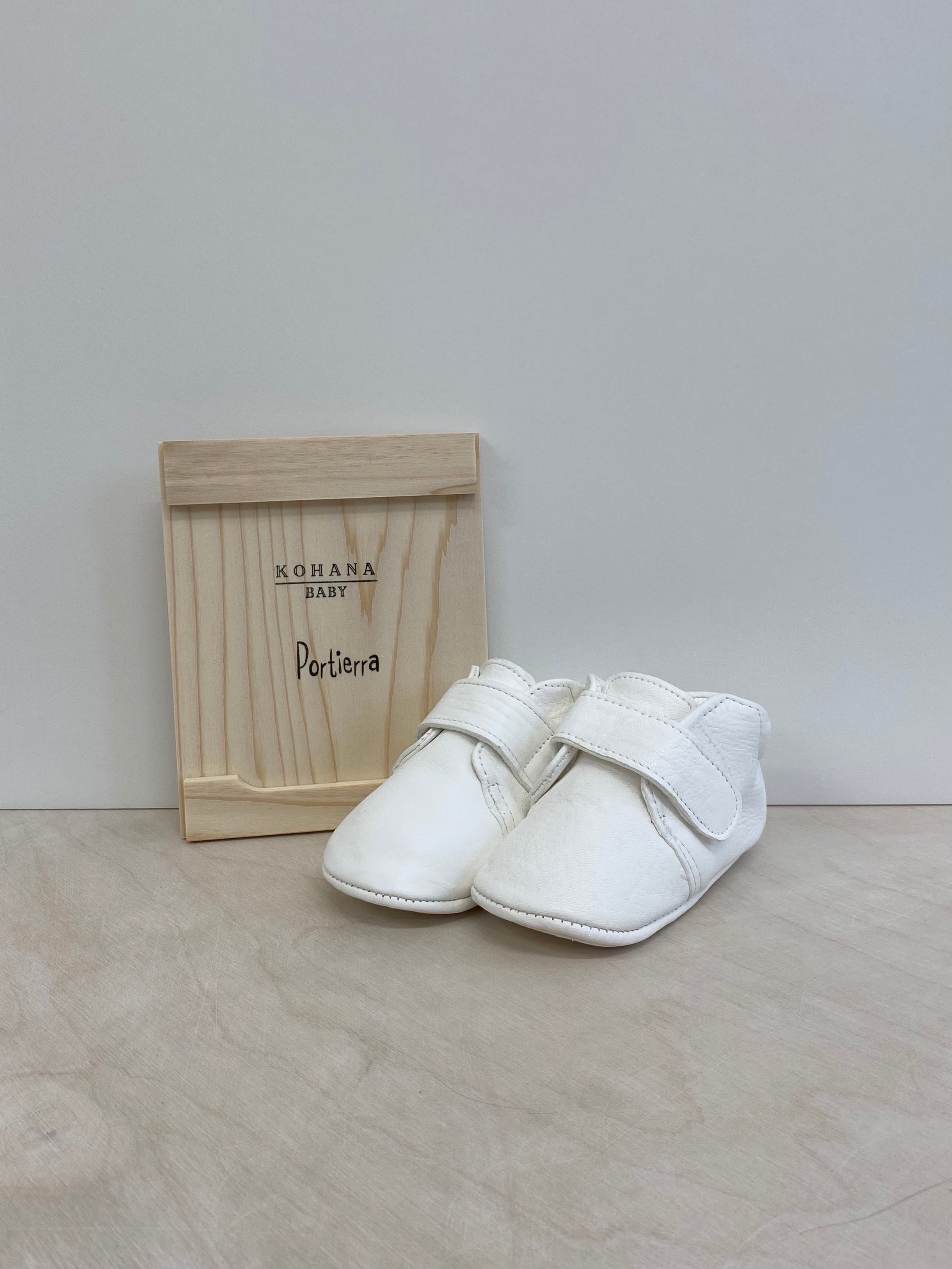 【KOHANA×Portierra08】Deer Leather first shoes/derby -made in Japan-
