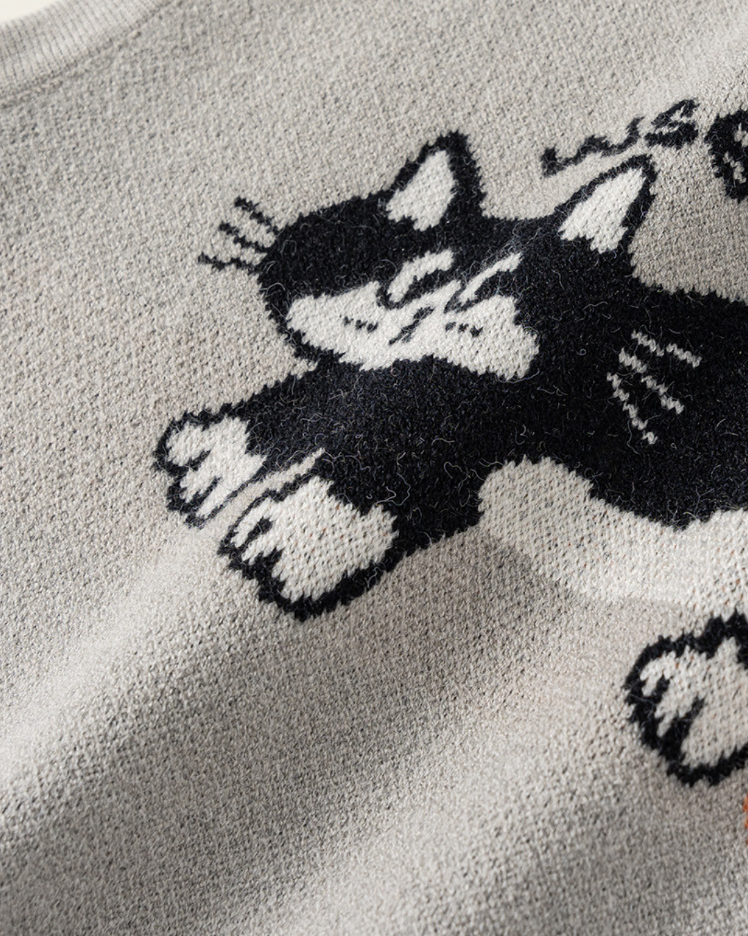 (予約商品)ねこさんニットベスト【K269】
