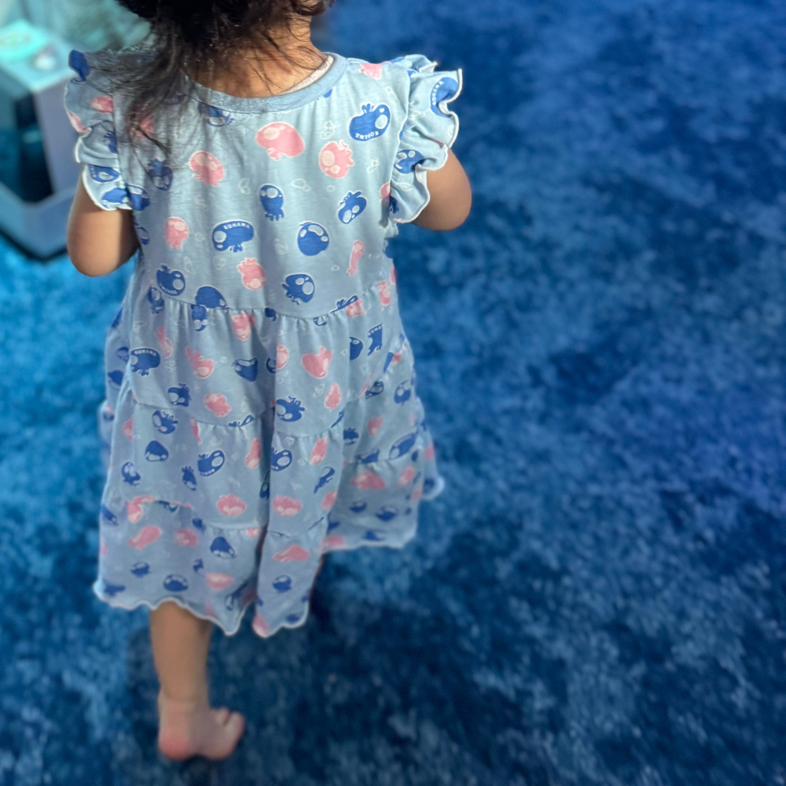 【KOHANA ANIMAL08】 jellyfish one piece-organic-