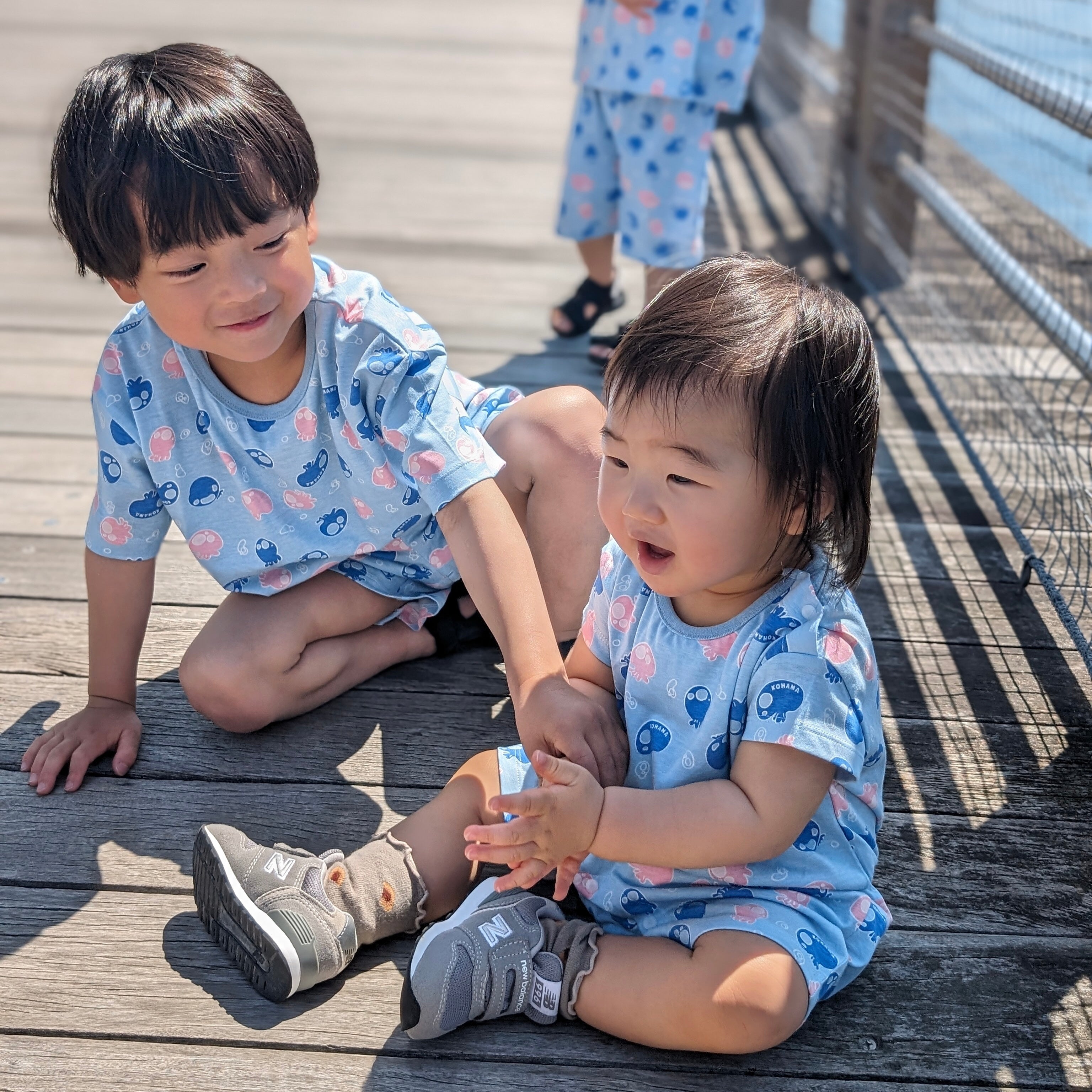 【KOHANA ANIMAL04】jellyfish rompers-organic-