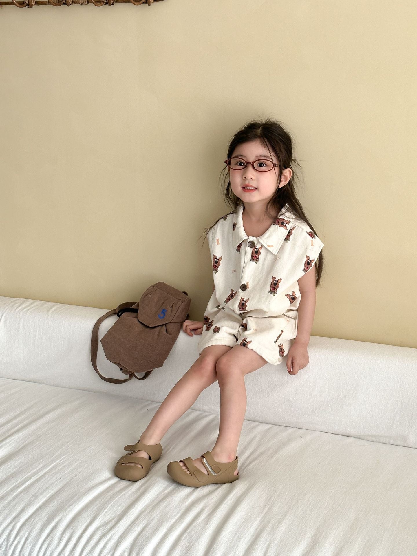 クッキーわんわんジャンプスーツ【K253】