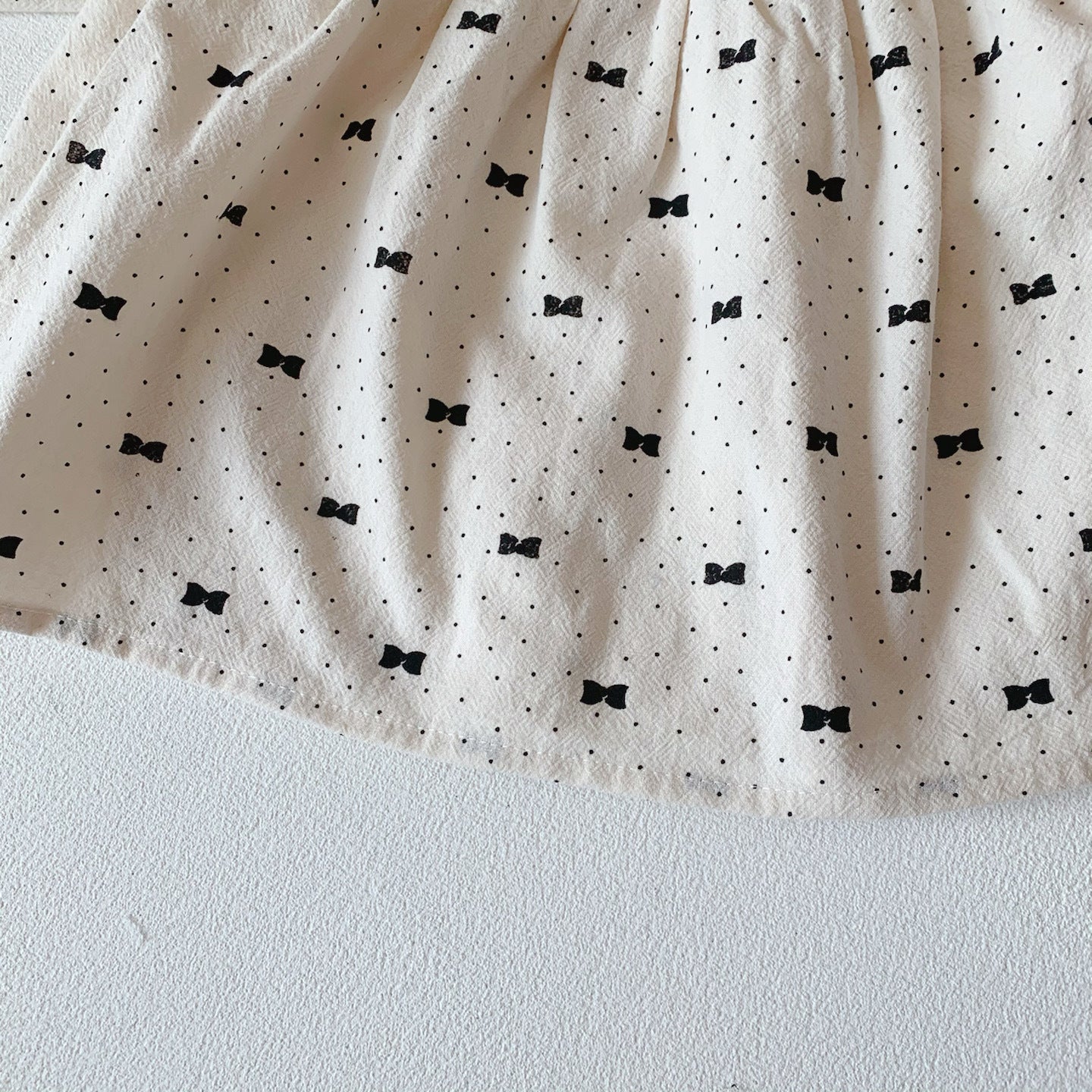 (予約商品)リボンドットセットアップ【N3285】