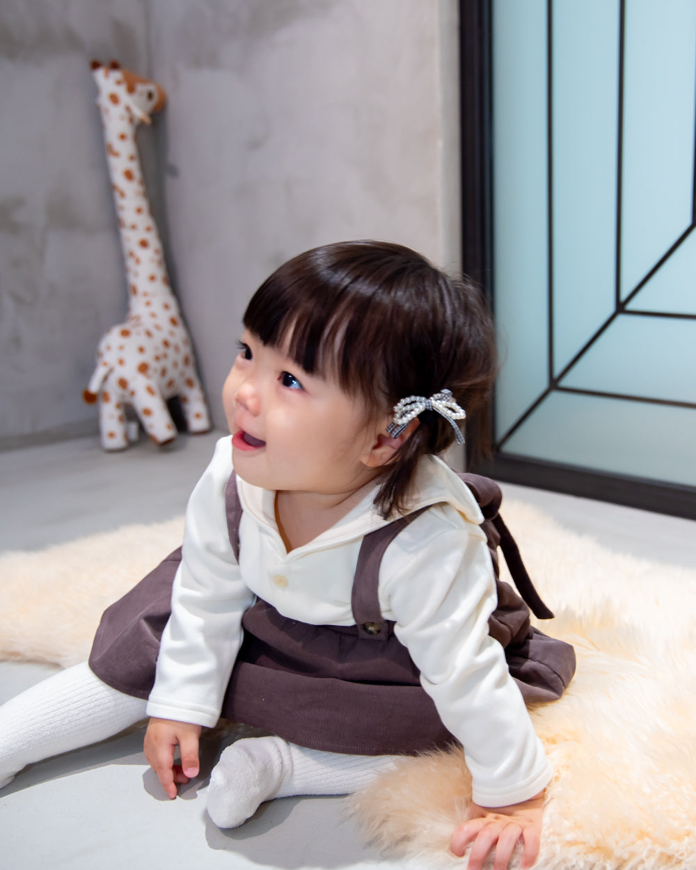 ストレッチスムースセーラーカラーシャツ【110090】(White)