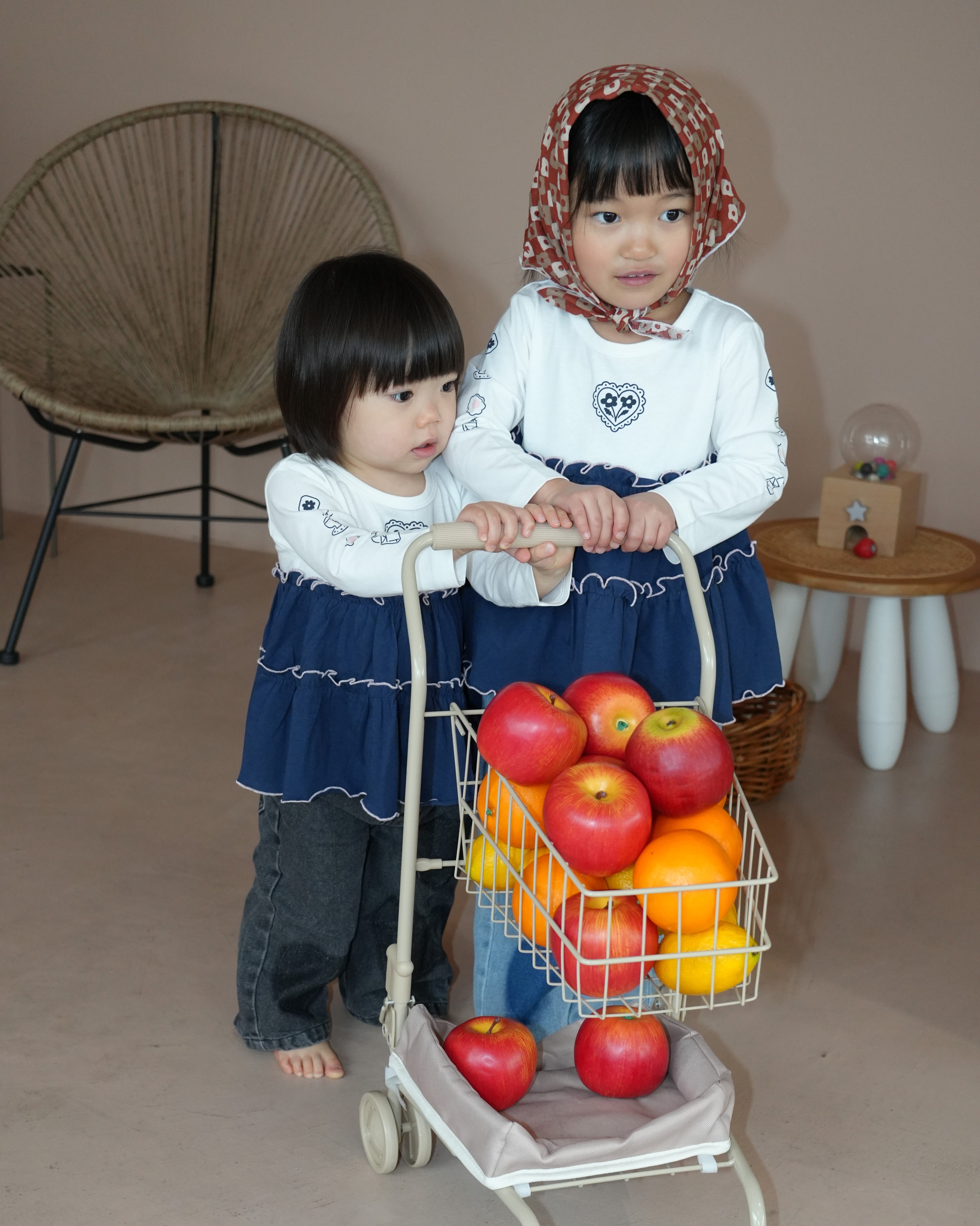 Country Style Tiered Merrow Tunic【110136】