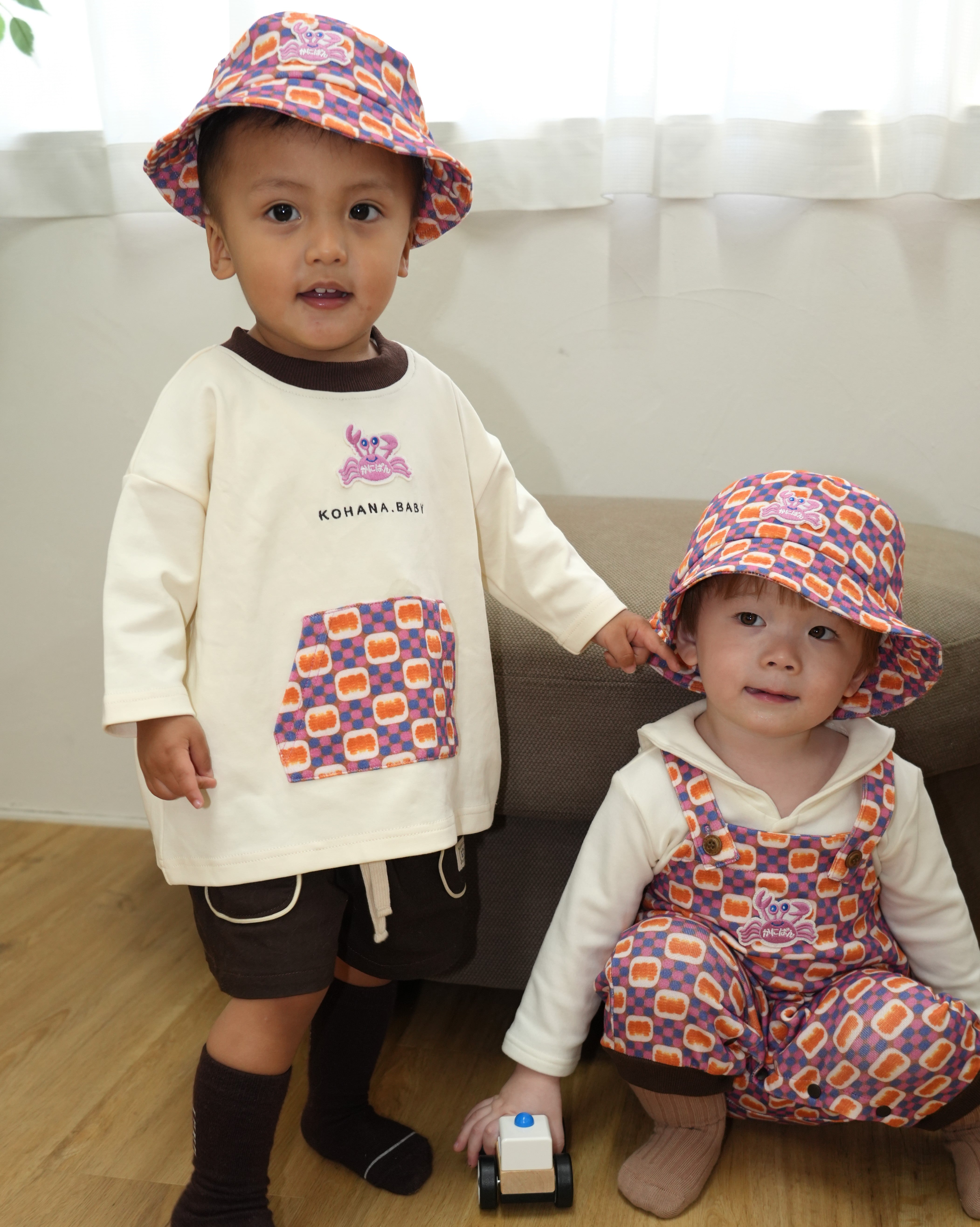 KOHANA × カニパン Pocket 3/4 Sleeve T-Shirt 【110428】