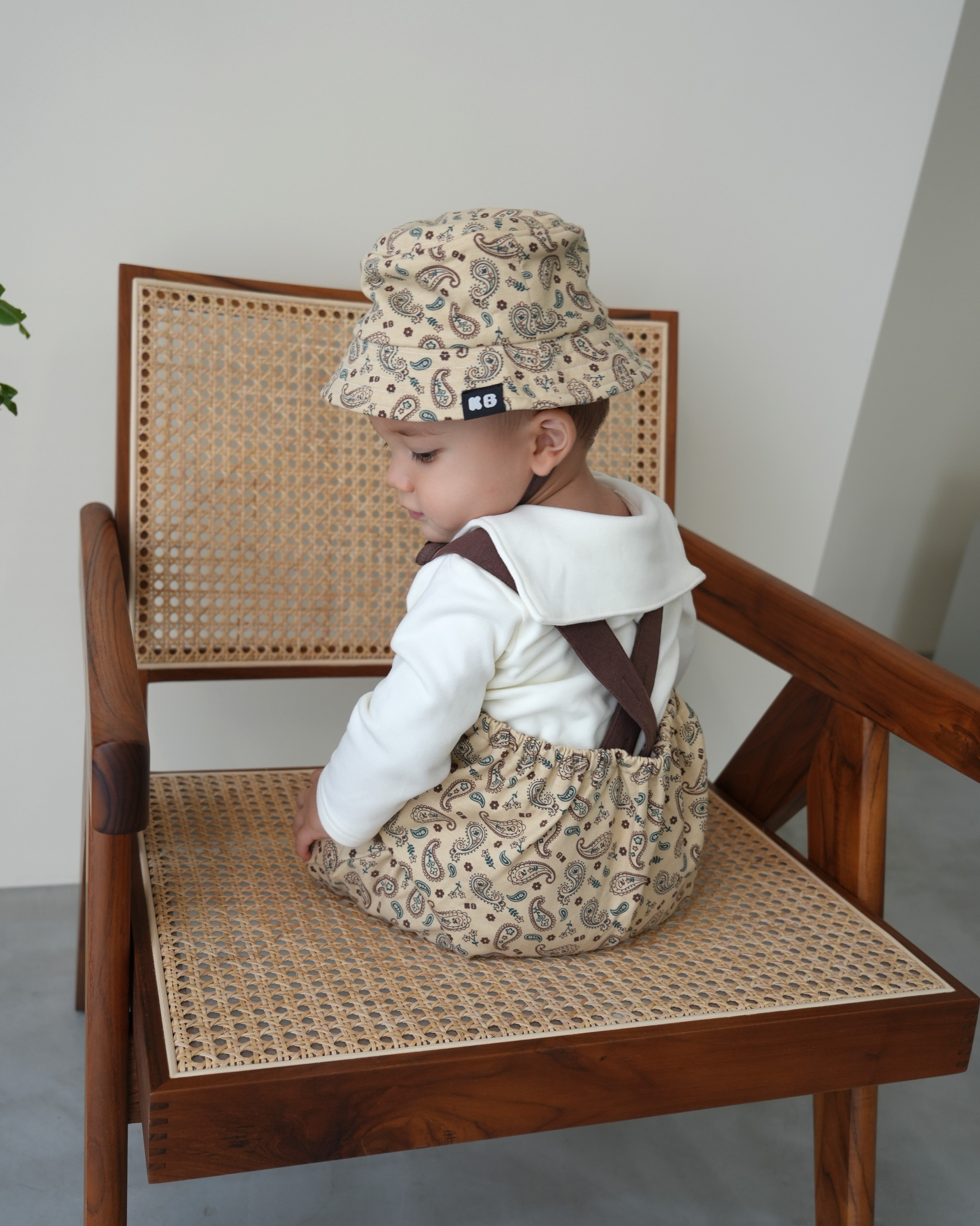 Floral Paisley Bucket Hat【110342】